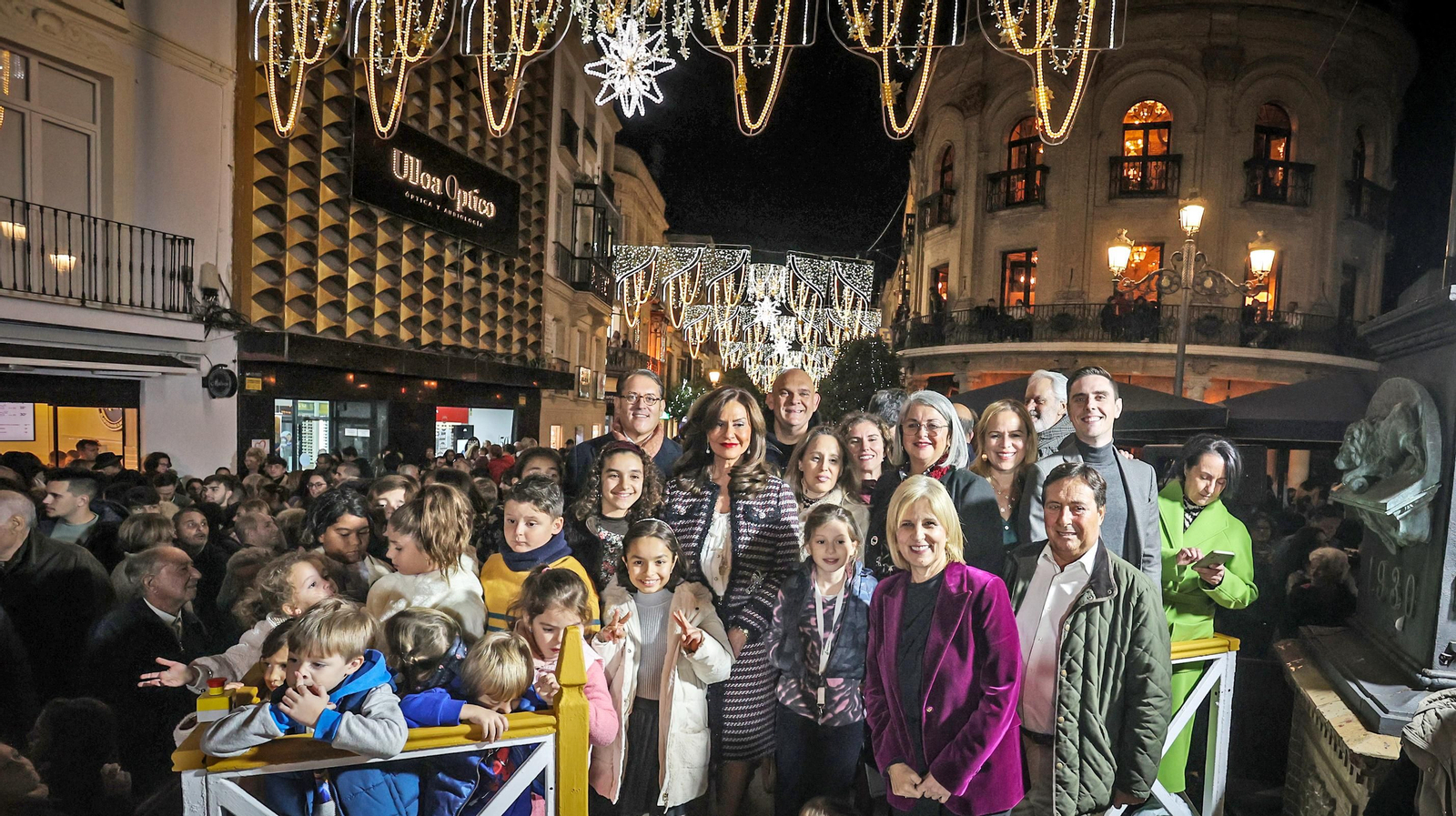 Jerez enciende su alumbrado navideño