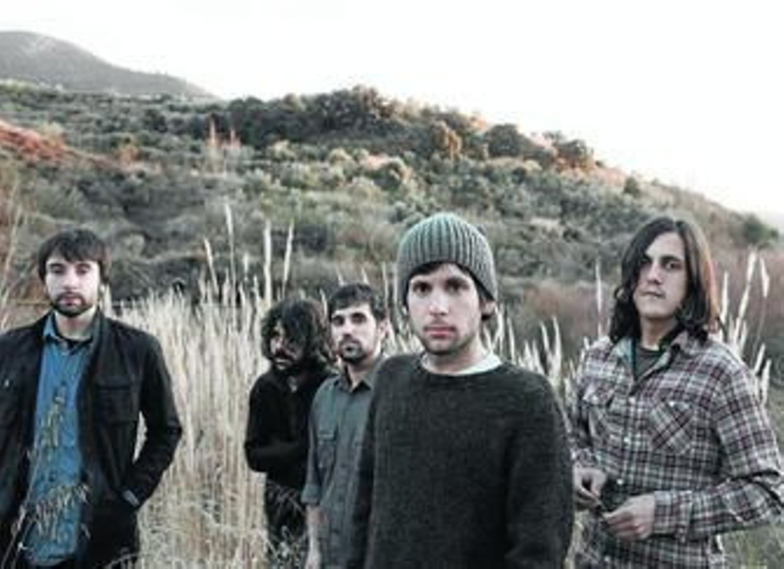 Los integrantes de la banda granadina Pájaro Jack, al completo.