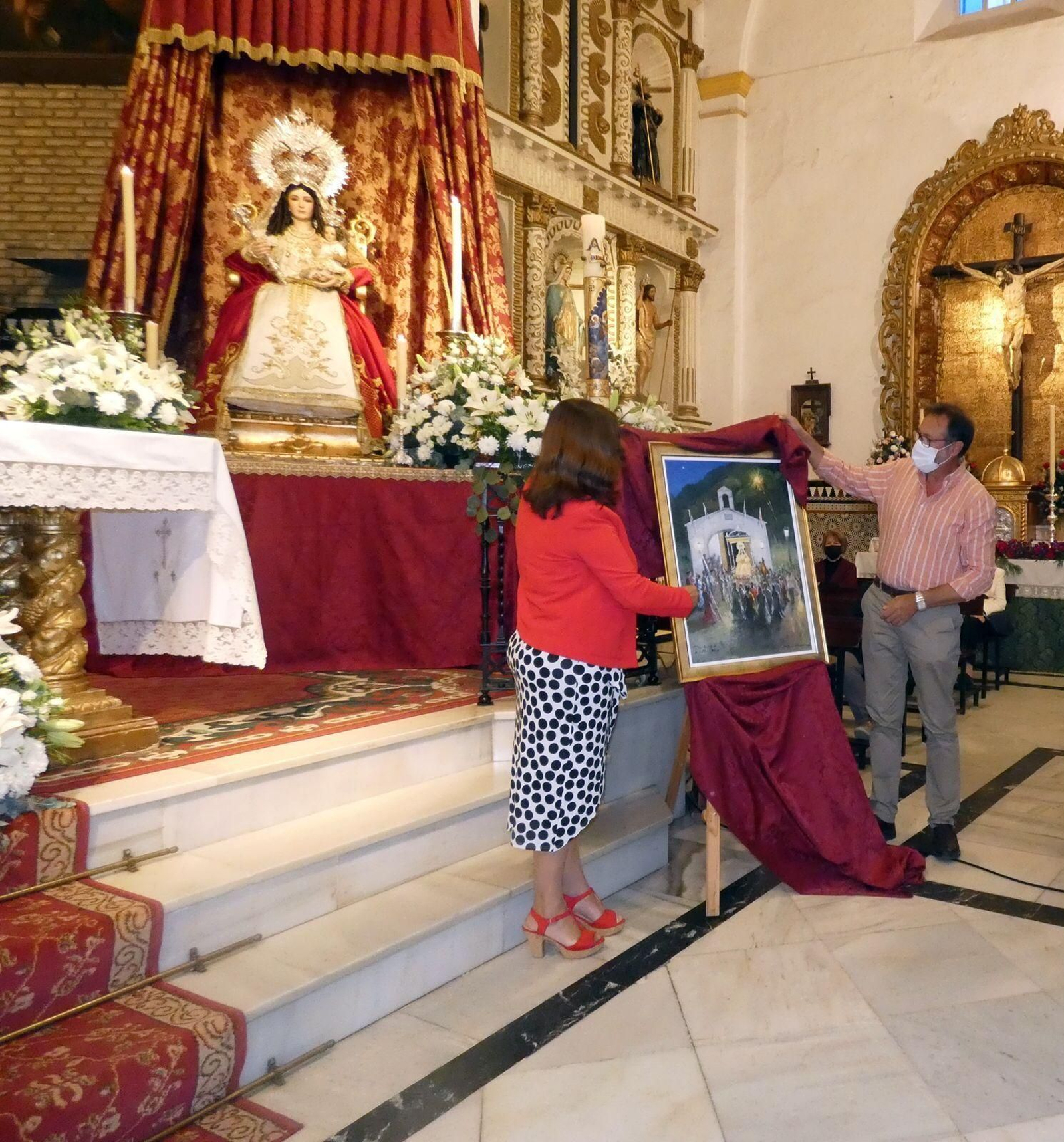 Presentación del cartel de las fiesta en honor a la Virgen de España