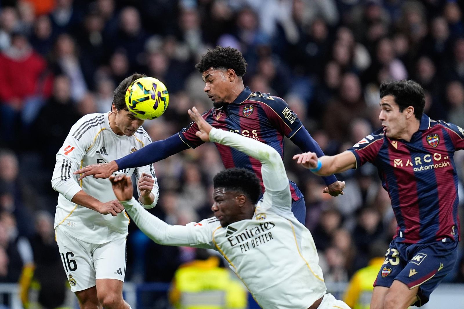 Las fotos del Real Madrid-Levante