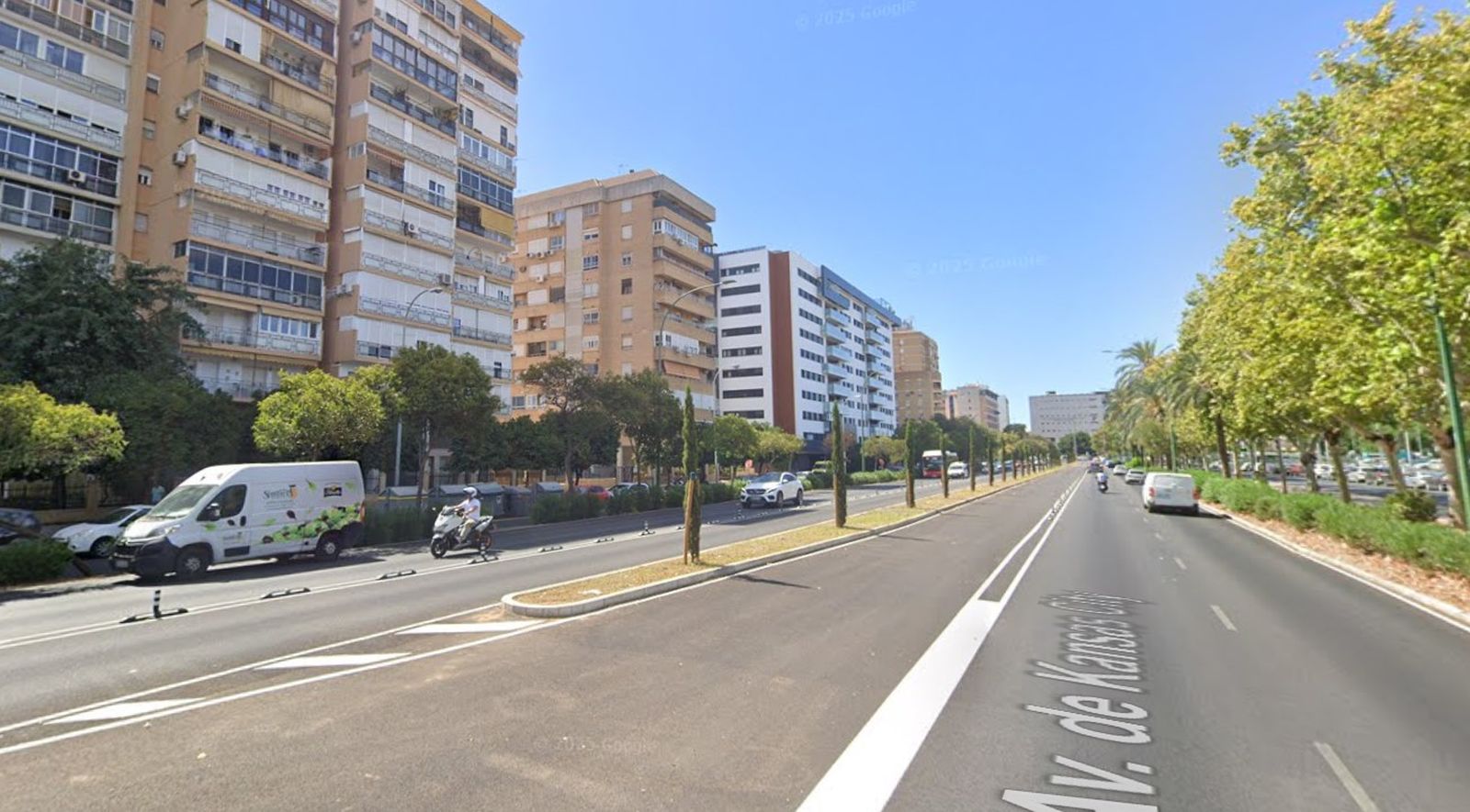Avenida Kansas City de Sevilla