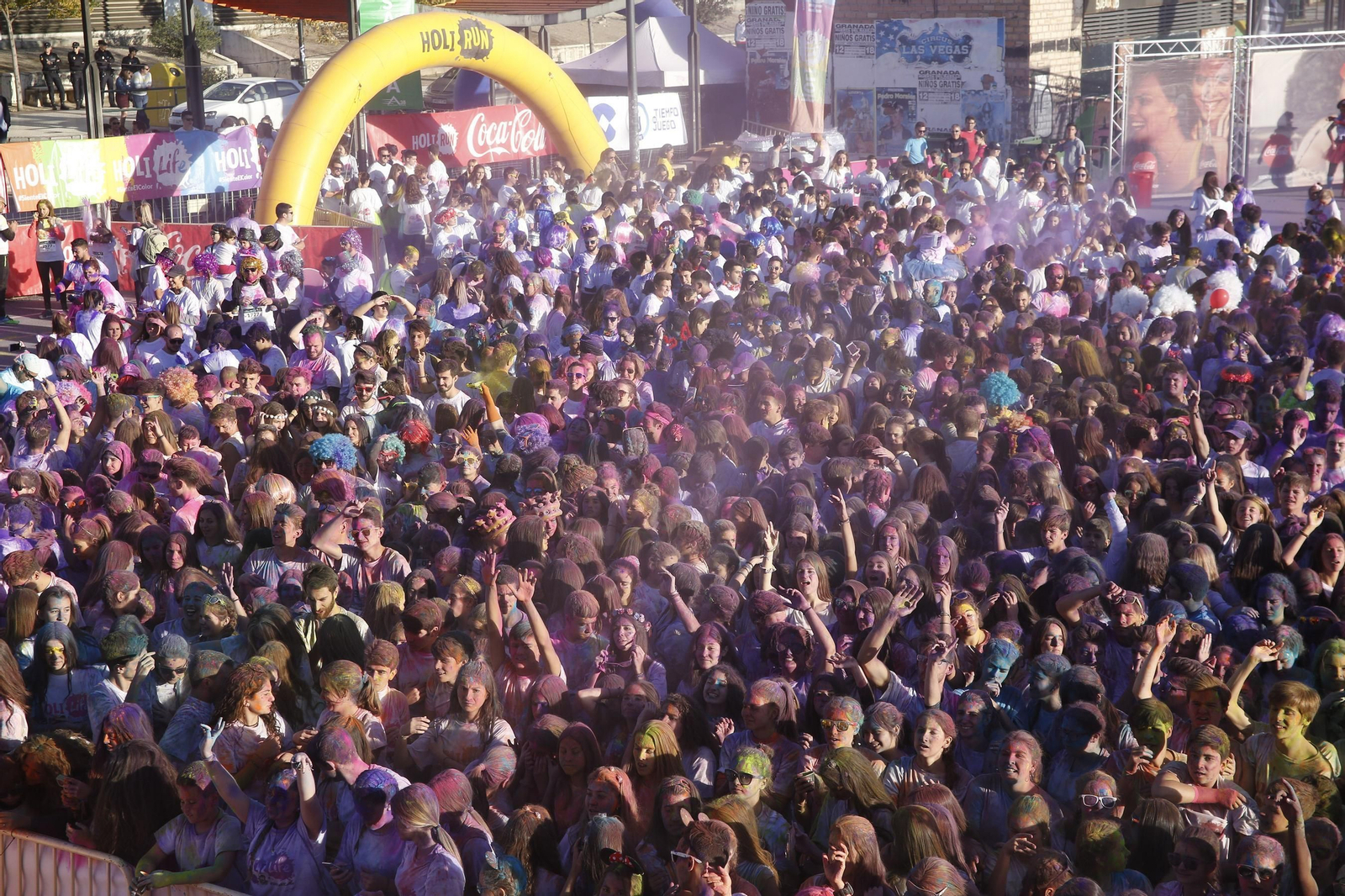 Imágenes del Holi Live en Granada