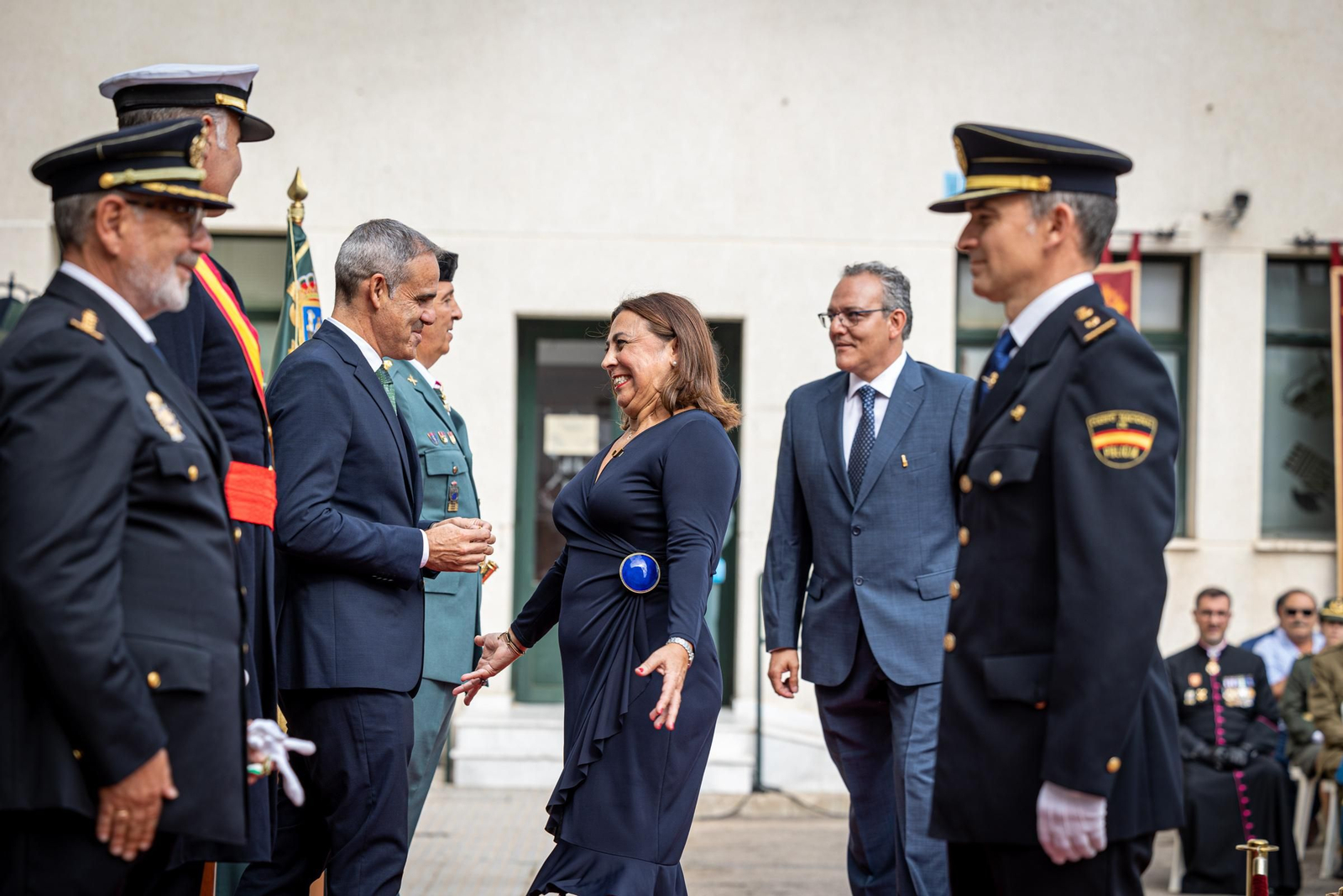 Imágenes de los actos de la Guardia Civil en Cádiz por la festividad de la Virgen del Pilar
