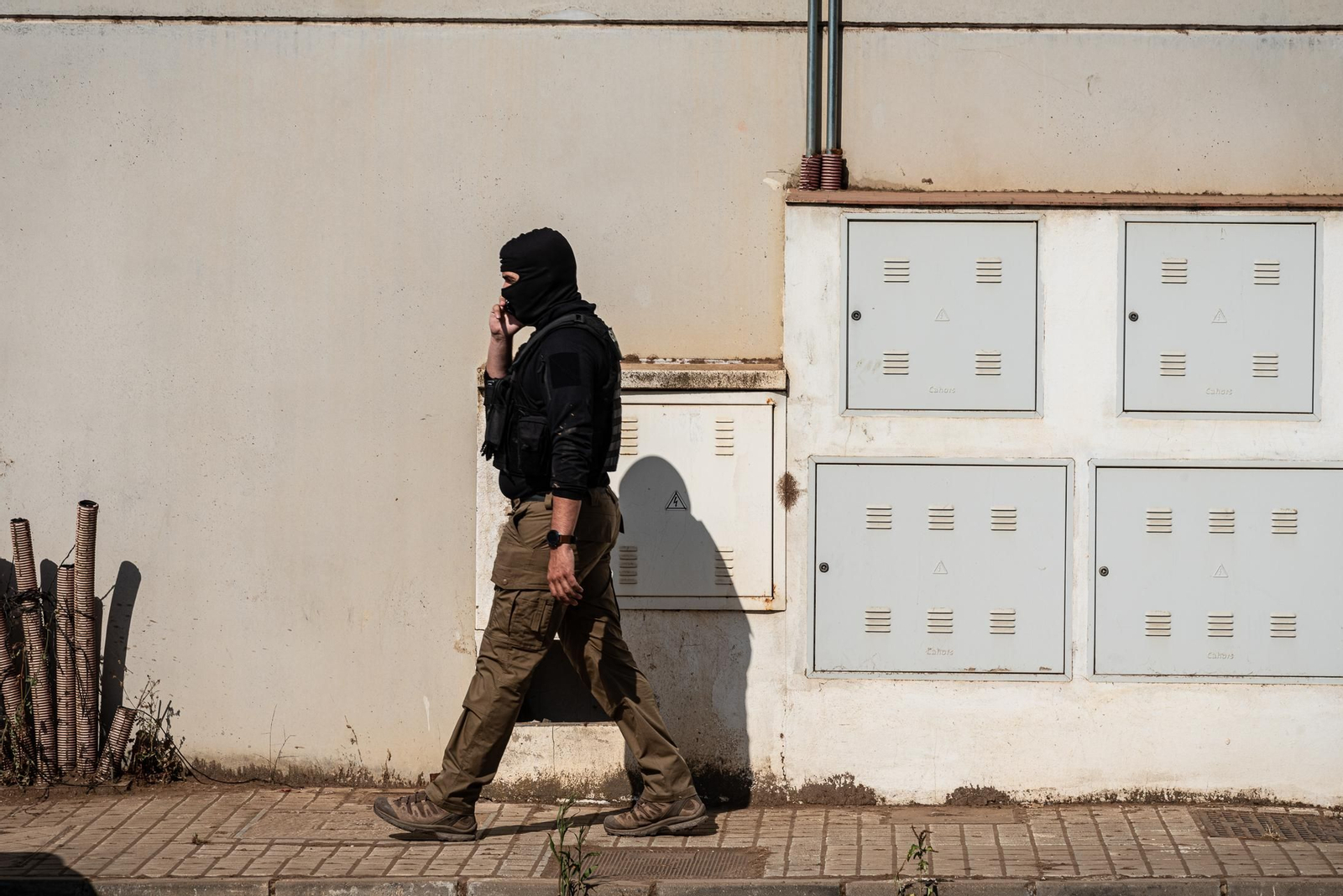 Intervención de la Guardia Civil en una nave de San Juan en la operación Barros