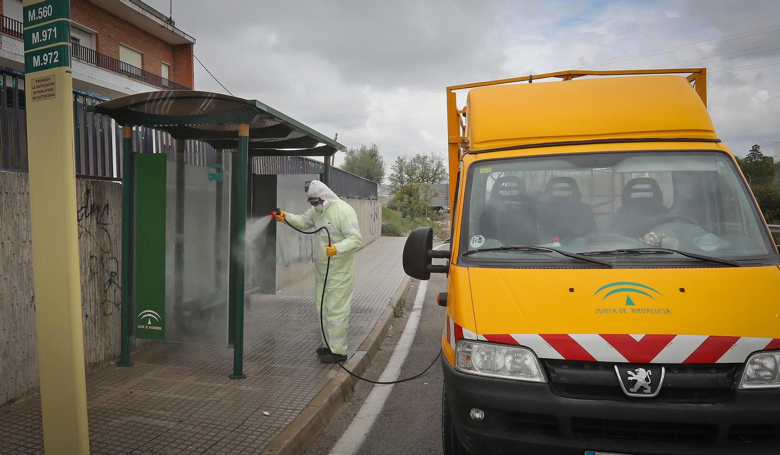 Coronavirus ,Viernes Santo ,27 días del estado de alarma en Jerez en imágenes