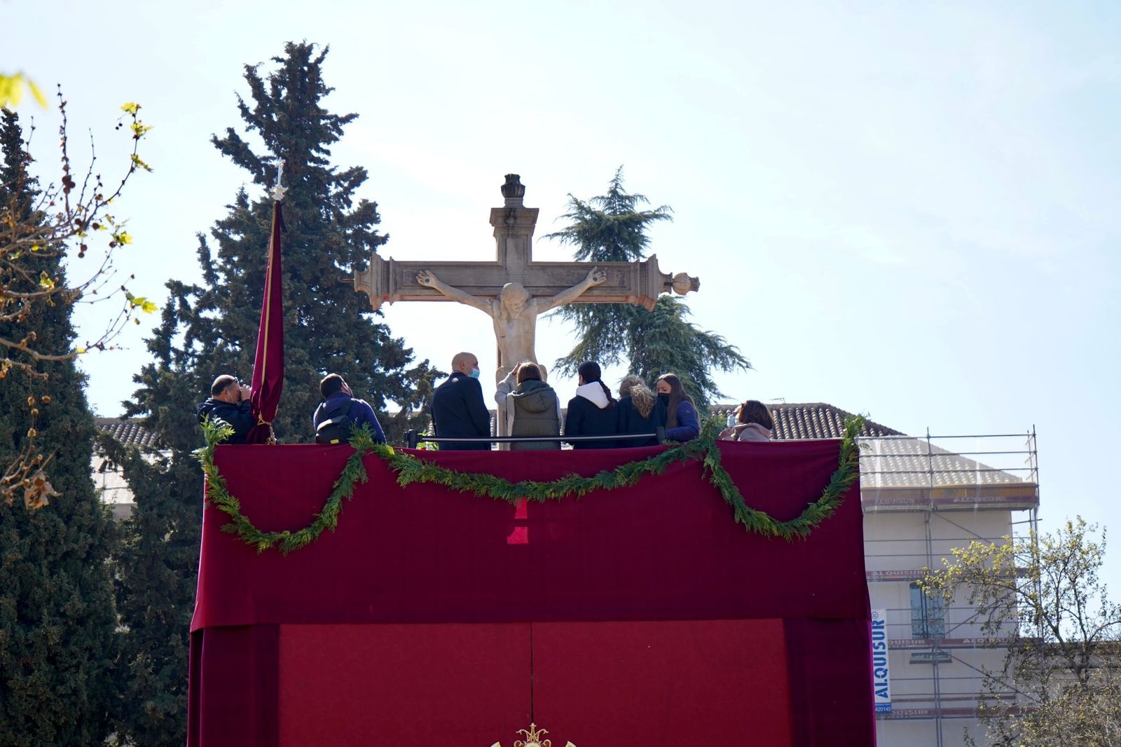 Besapiés al Cristo de los Favores