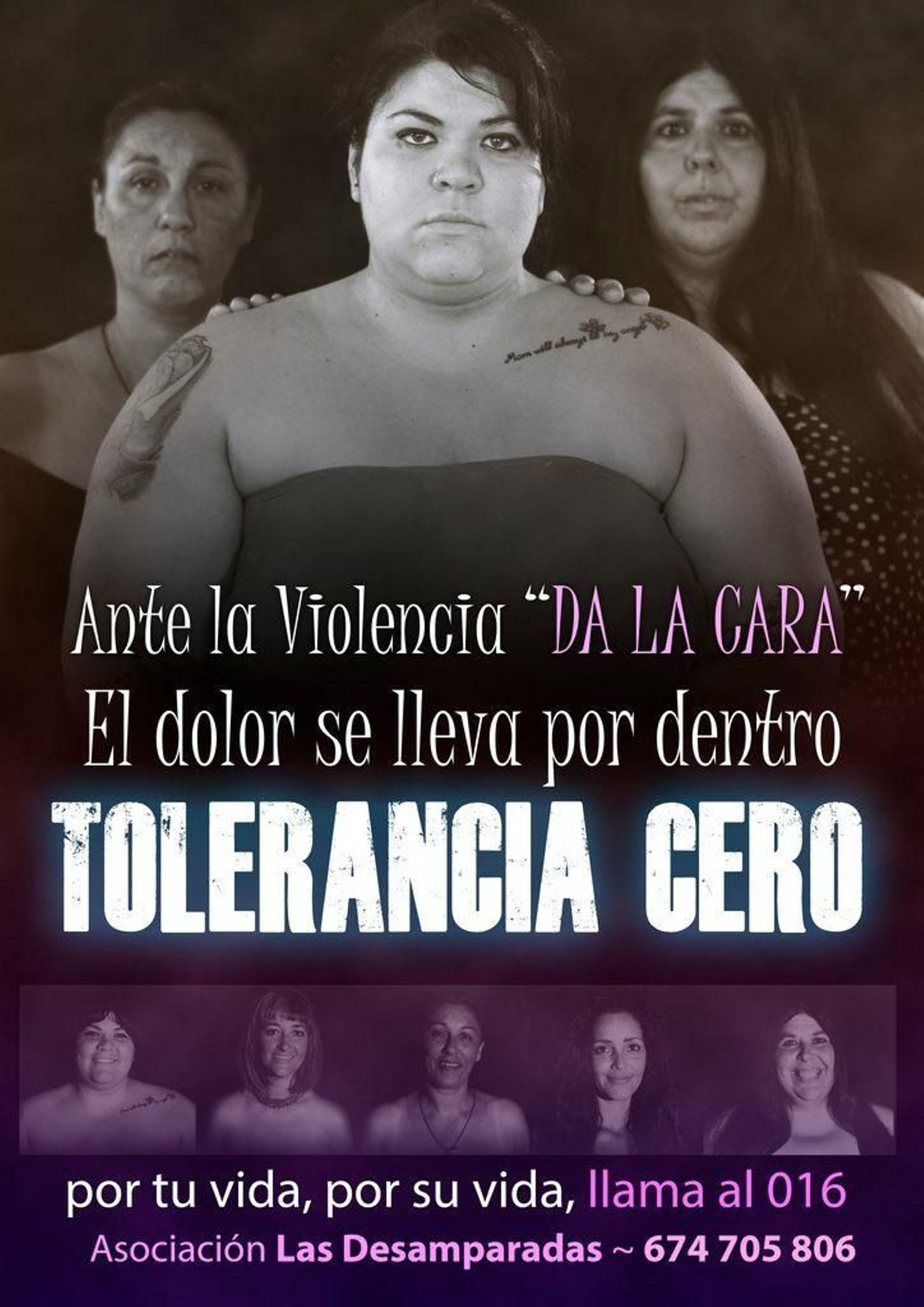 Uno de los carteles de la campaña.