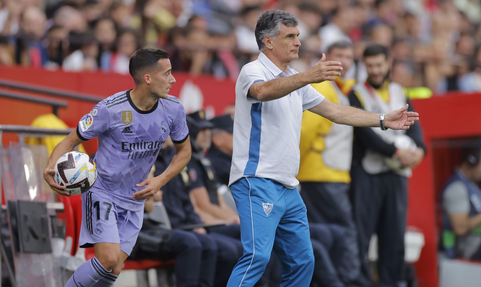 Las imágenes del Sevilla-Madrid