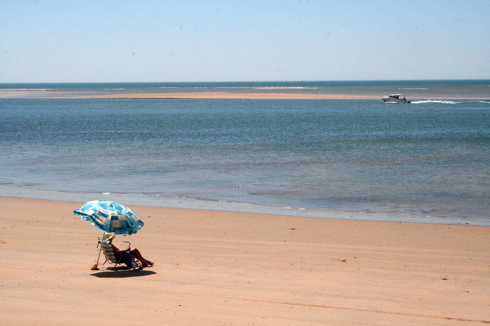Nuevo Portil, una playa de Huelva que enamora