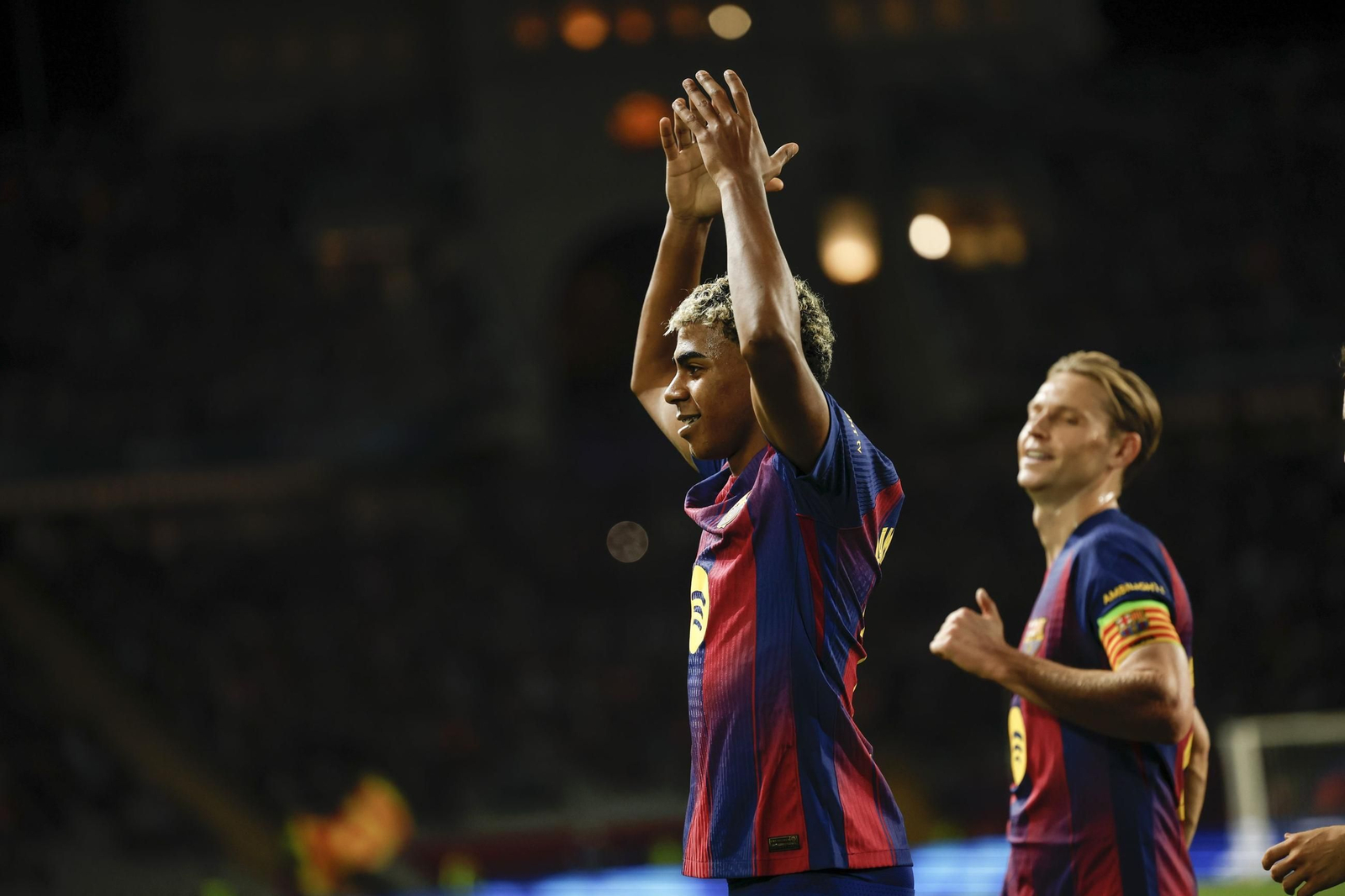 Las fotos del Barcelona-Olympiacos