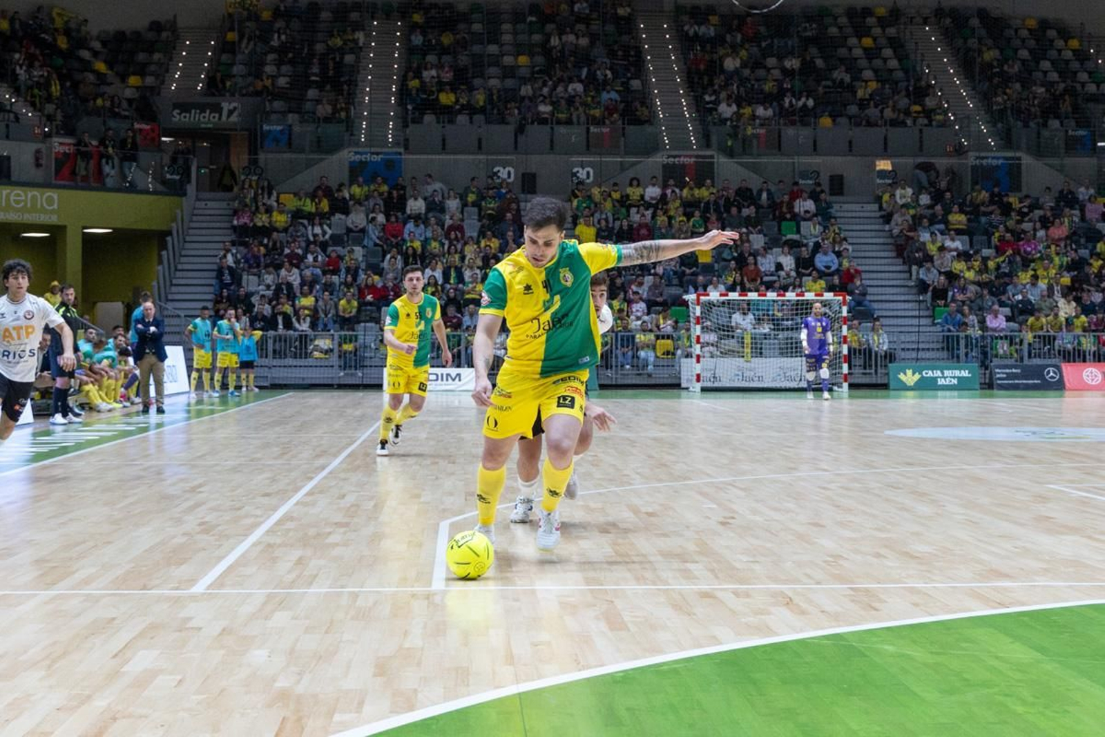 Jaén Paraíso Interior FS contra  ATP Ilum. Ribera Navarra FS