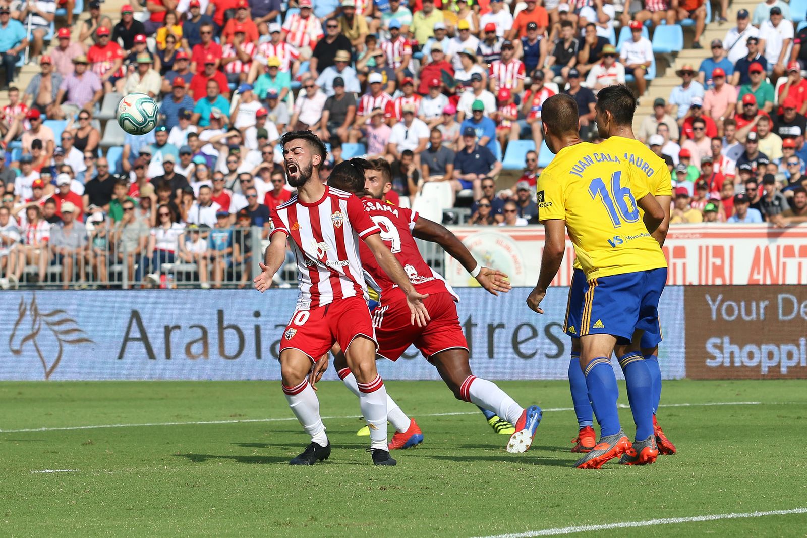 Las imágenes del UD ALMERÍA-CÁDIZ CF