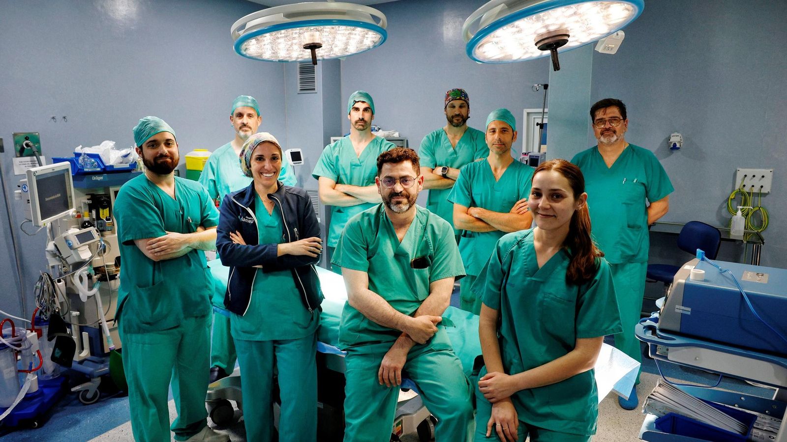 Parte del equipo de esta nuevo instituto.