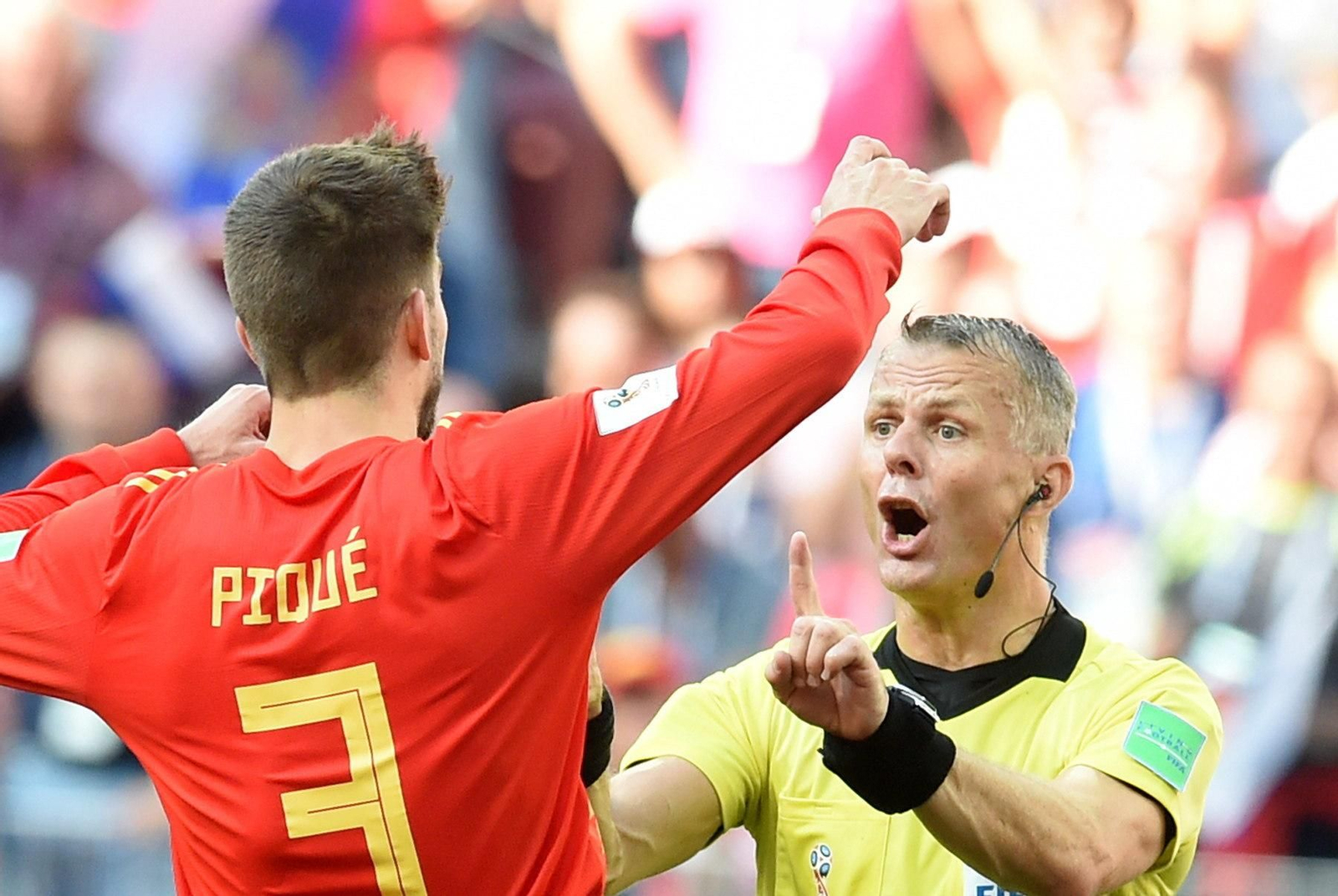 Las imágenes del España-Rusia