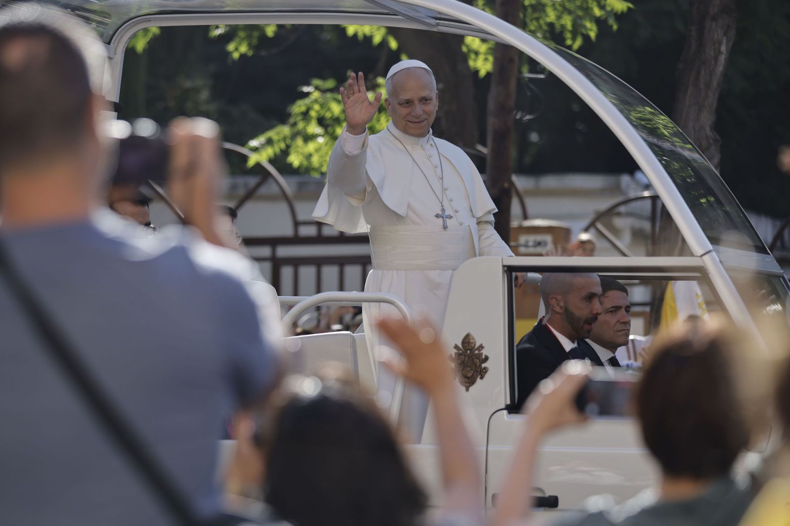 Las imágenes de la misa de Corpus Christi en la Plaza Cibeles presidida ...