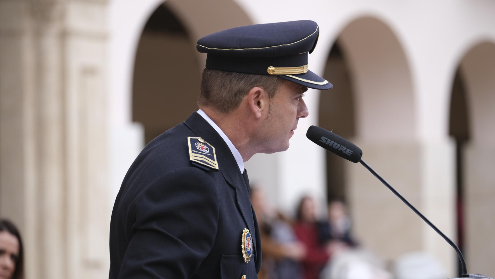 La Policía Local de Almería celebra su patrón San Esteban, en imágenes