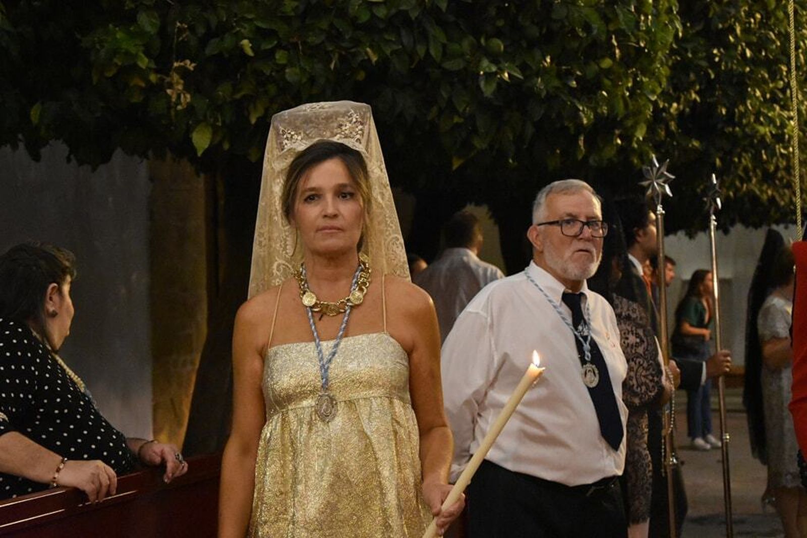 La procesión de la Virgen de la Estrella en Villa del Río, en imágenes