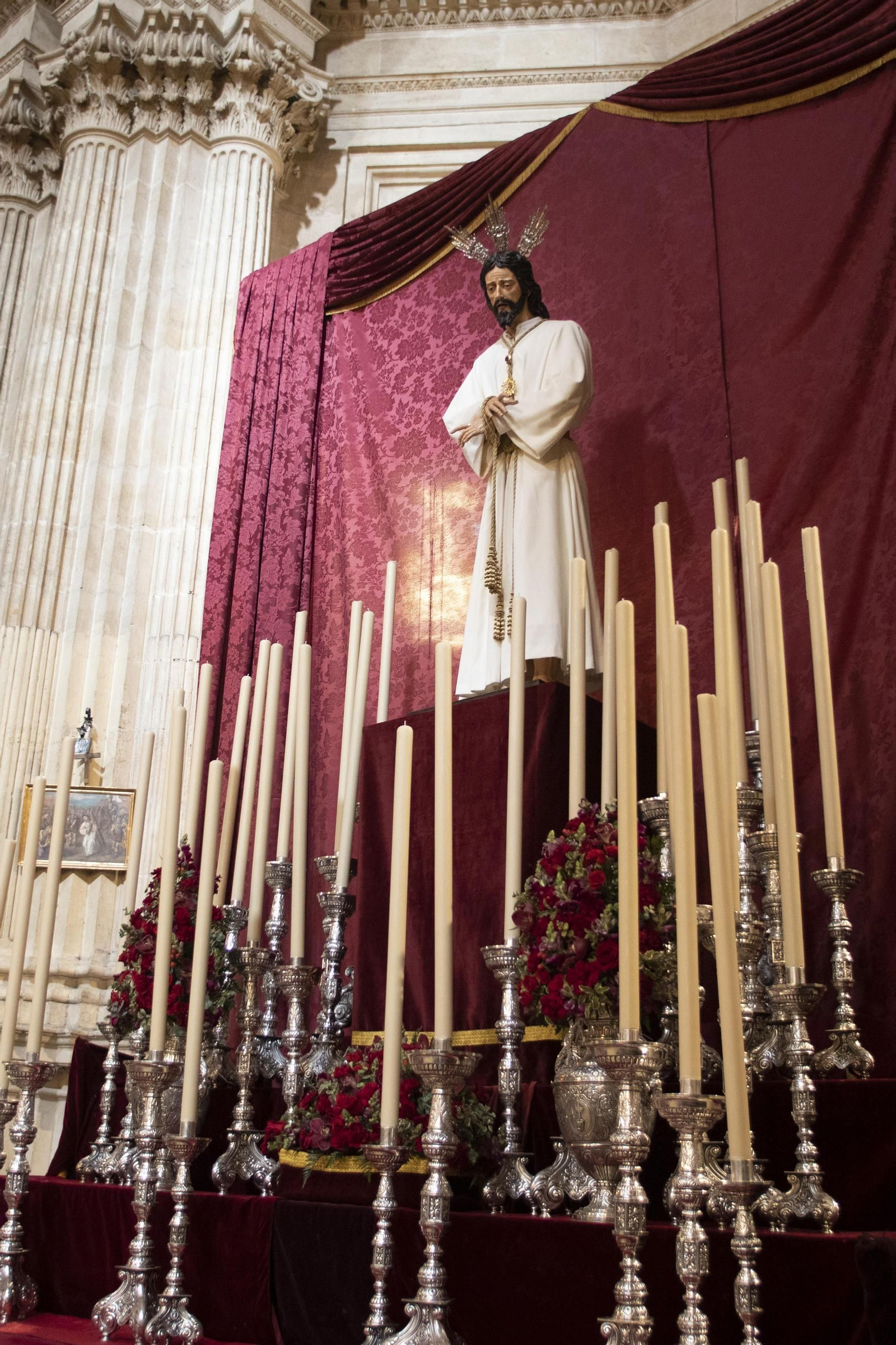 Las imágenes del Cautivo en la parroquia del Sagrario