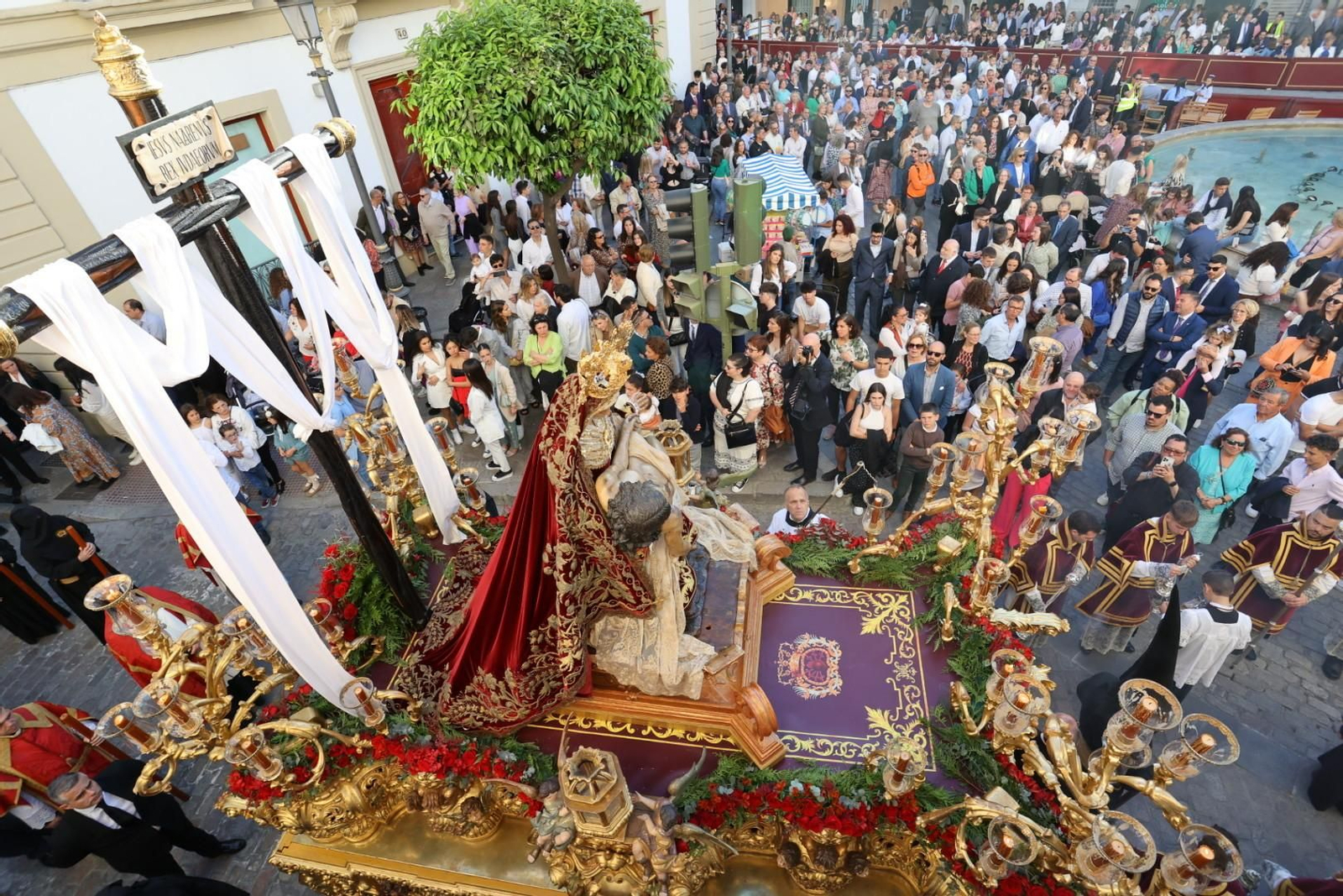 Las imágenes de la hermandad de Las Angustias