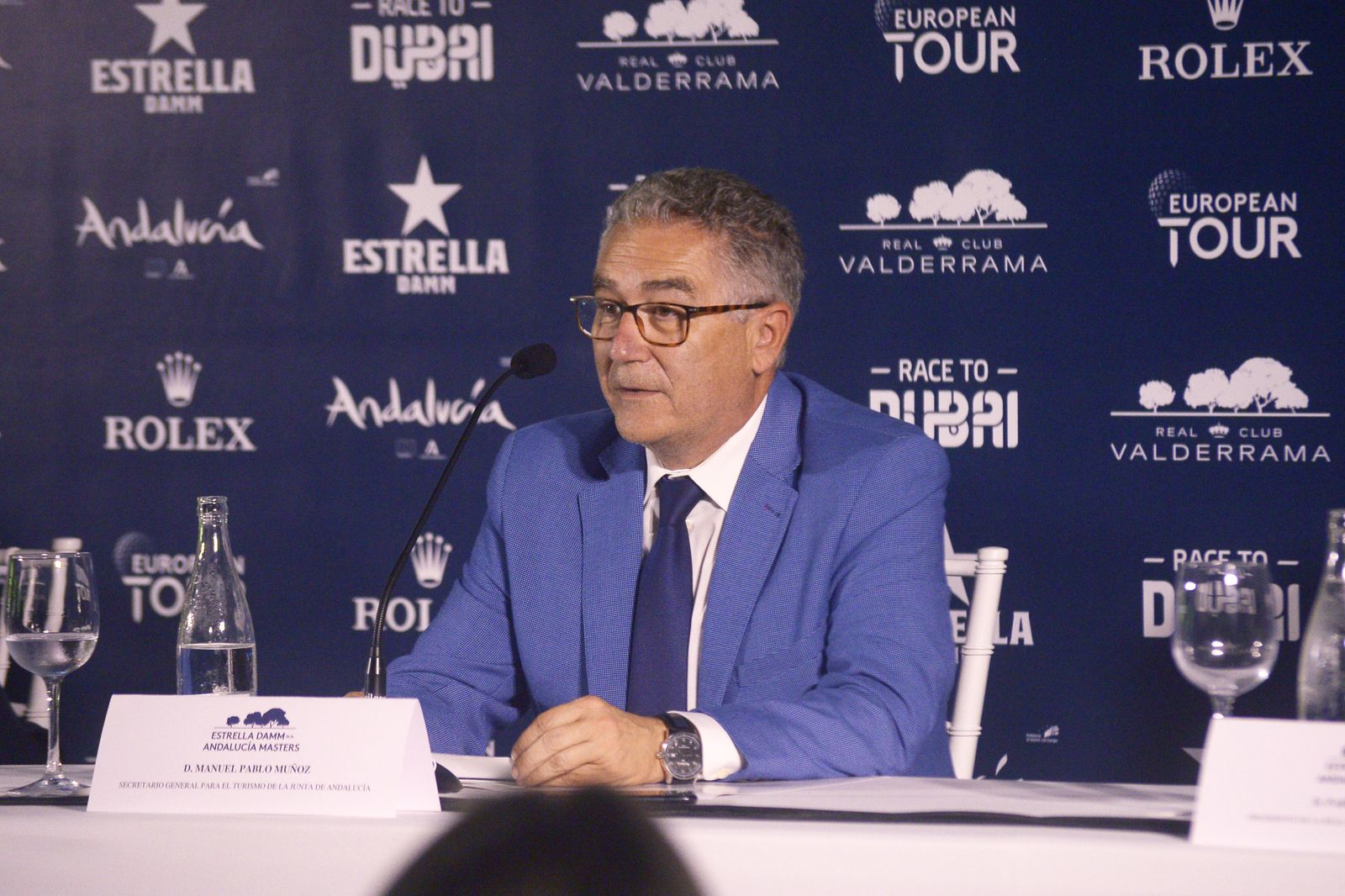 Fotos de la presentación del Estrella Damm N.A.  Andalucia masters