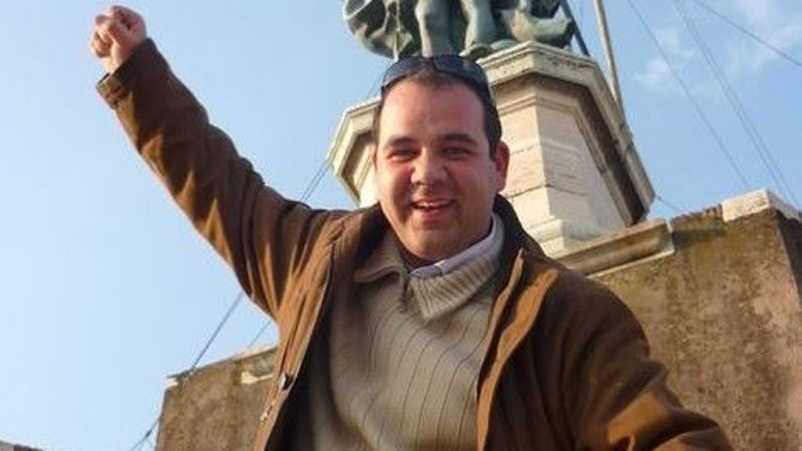 Una imagen del sacerdote detenido.