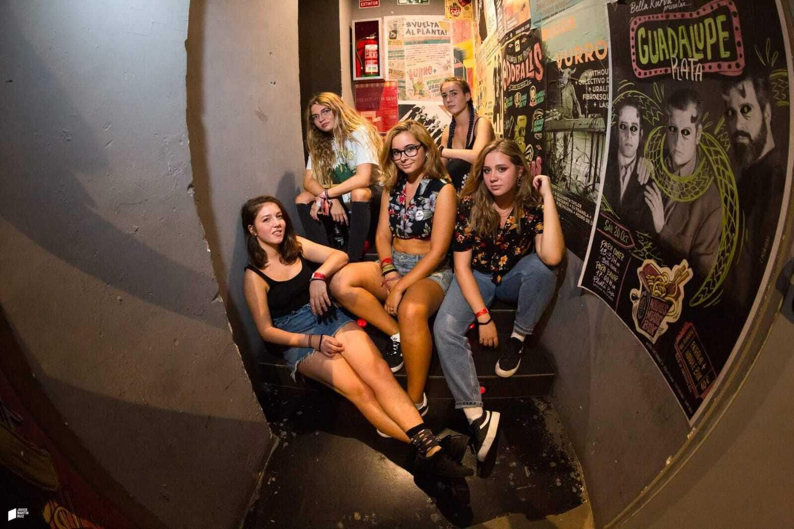 Las Dianas en el camerino de la sala Planta Baja