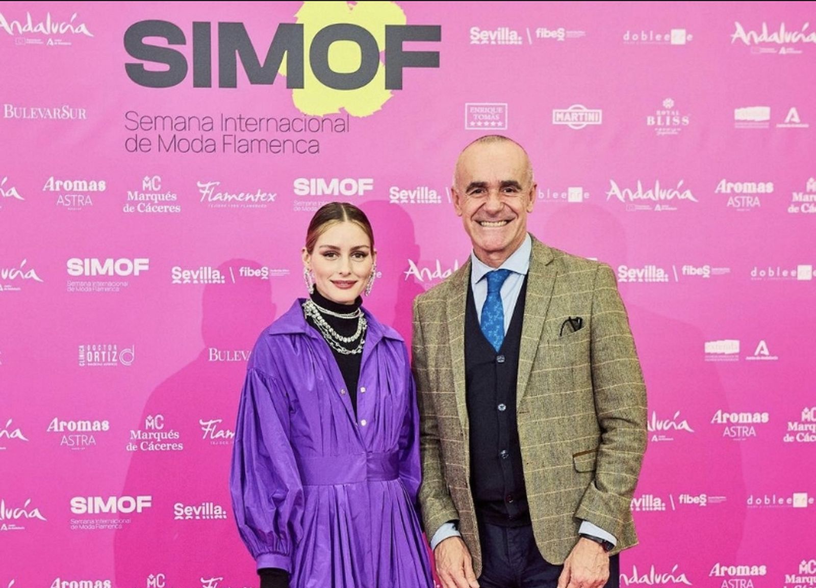Olivia Palermo y Antonio Muñoz, en Simof