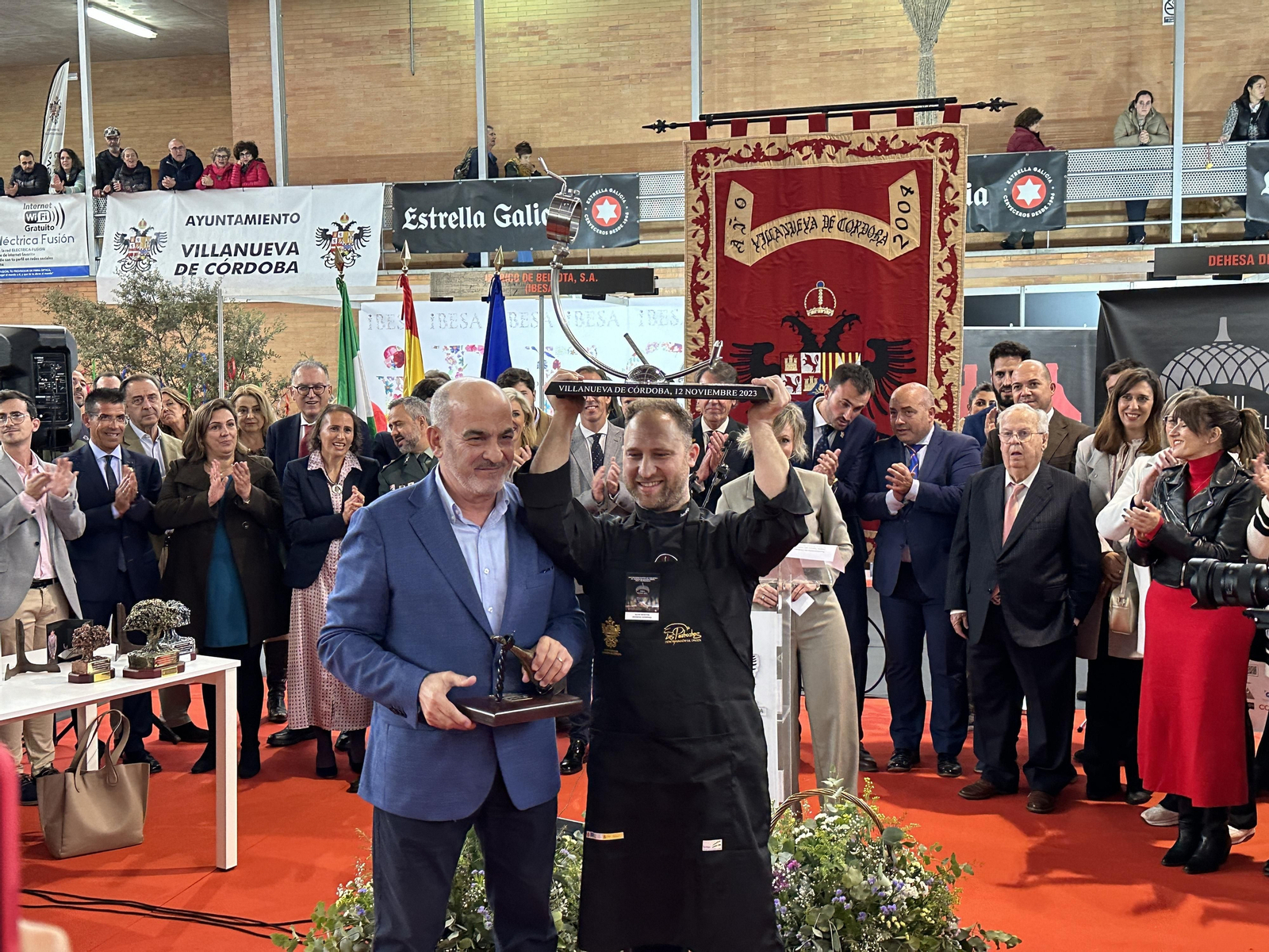 La entrega de premios de la XXIII Feria del Jamón de Villanueva de Córdoba, en imágenes