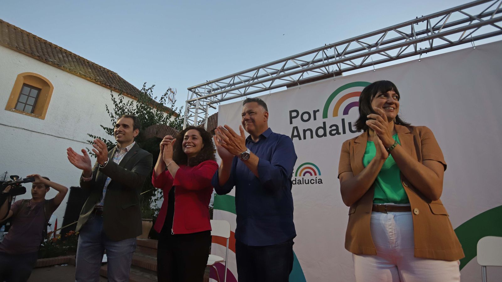Fotos del inicio de campaña de Por Andalucía en Algeciras