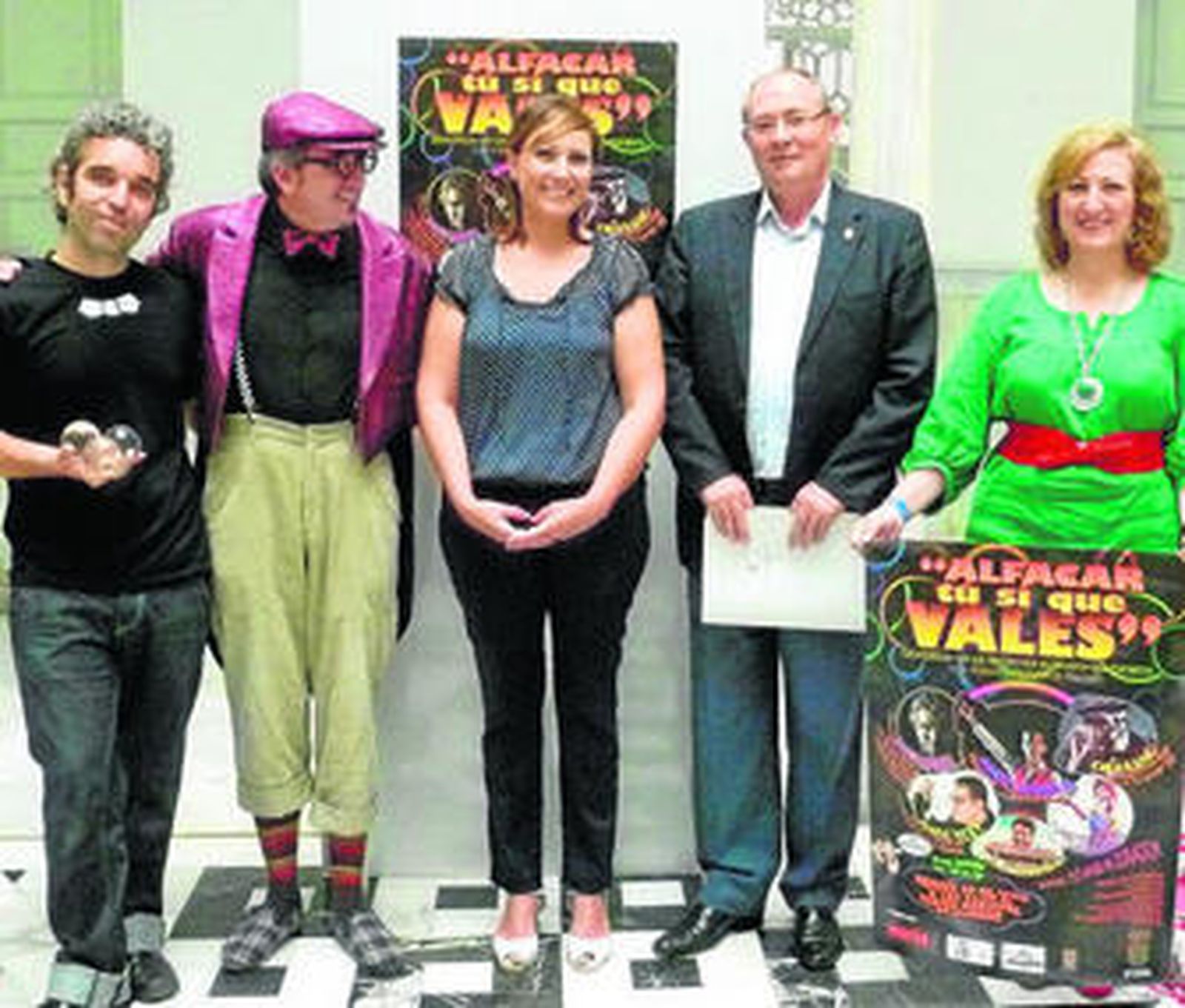 Algunos de los participantes en la gala que se celebrará este viernes.