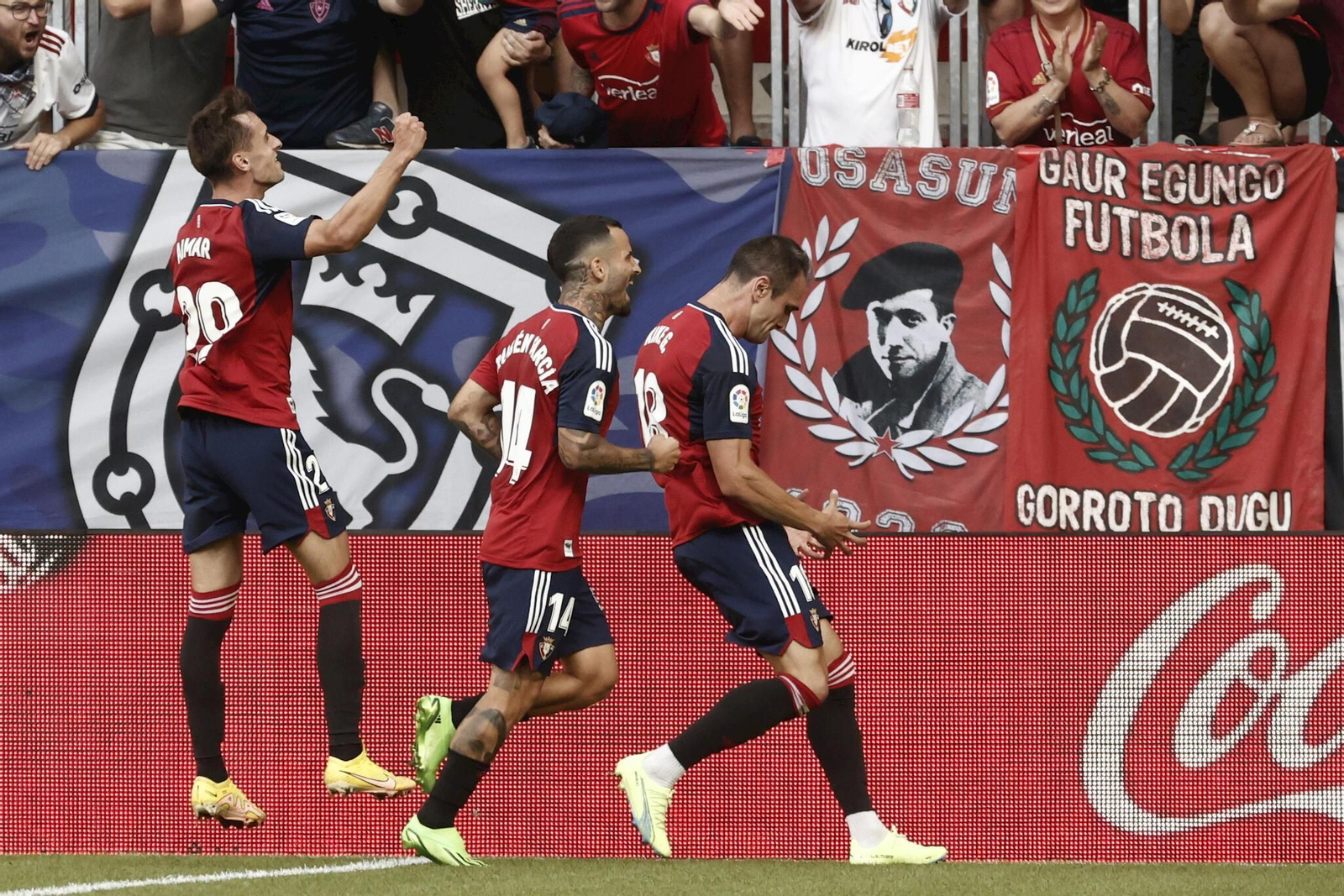 Osasuna-Cádiz, en imágenes