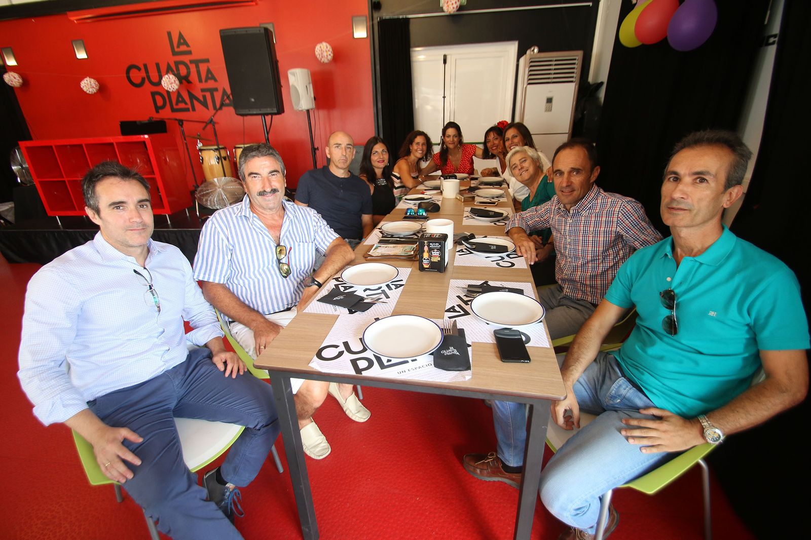 Las imágenes de la feria del mediodía del martes 20, en la Cuarta Planta. Feria de Almería 2019