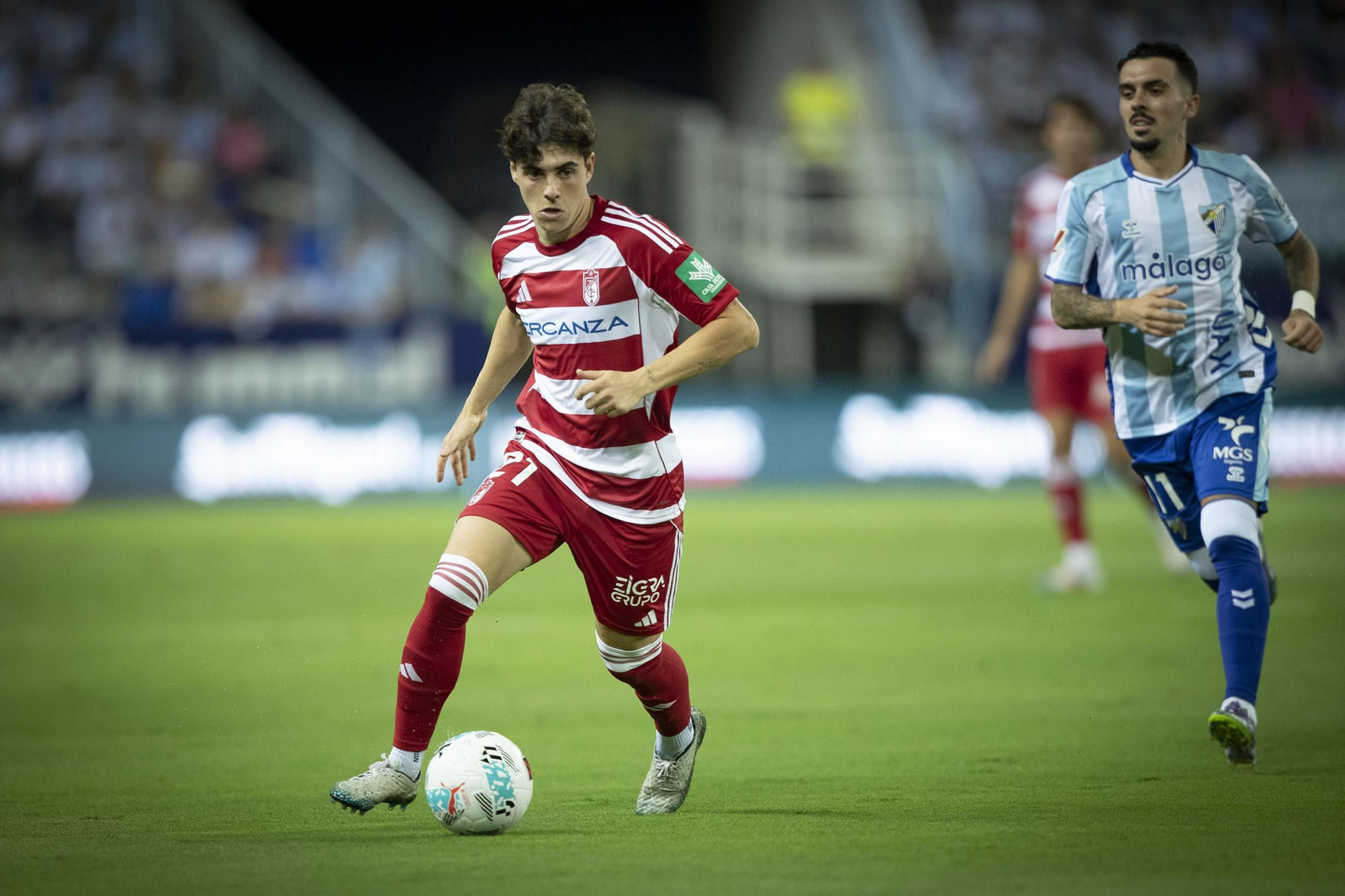 Las mejores imágenes del Málaga CF-Granada CF