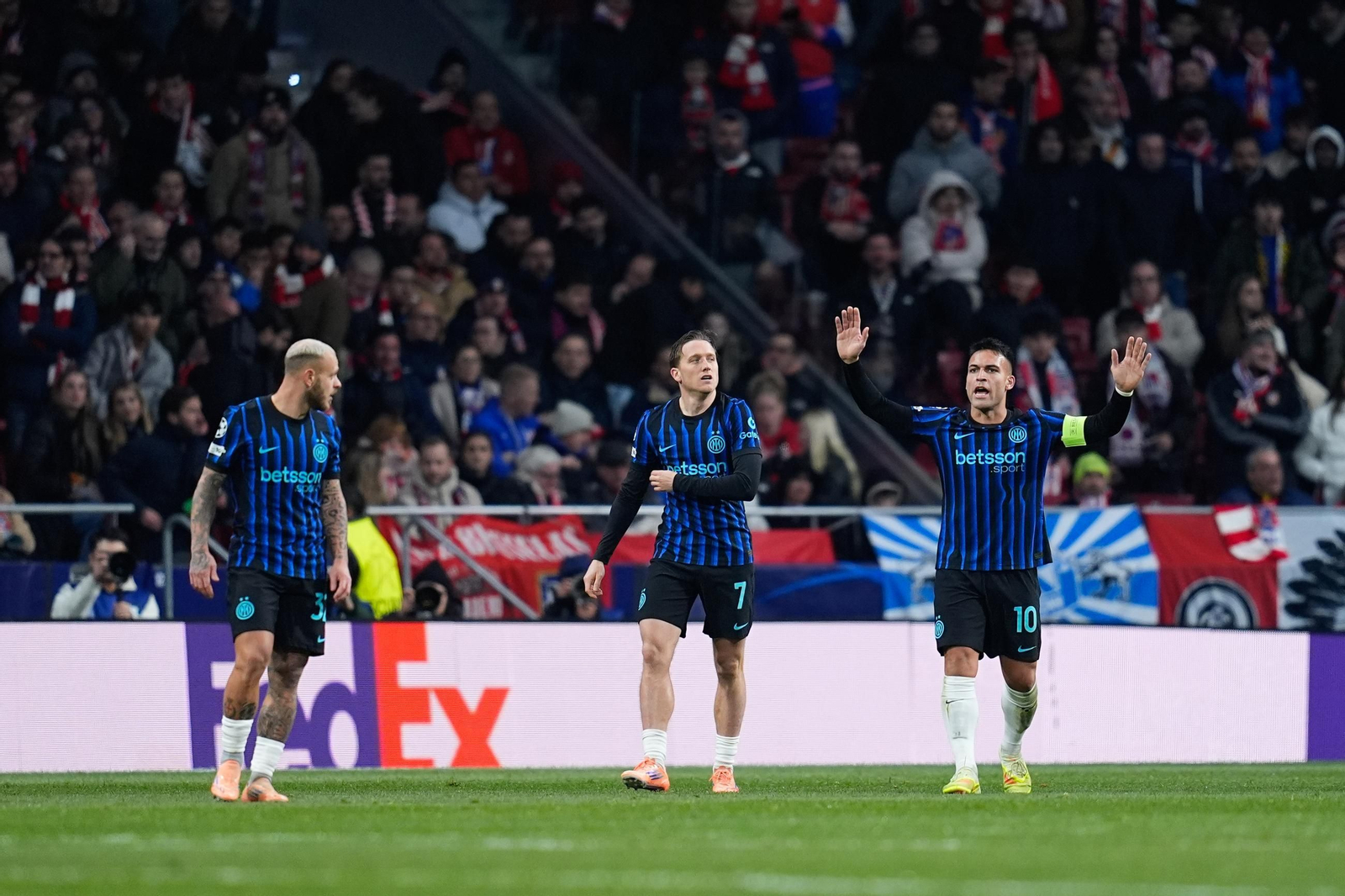 Las fotos del Atlético de Madrid-Inter