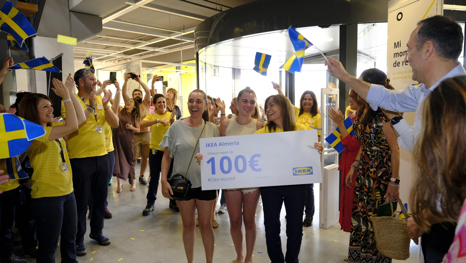 Imágenes de la inauguración de IKEA Almería