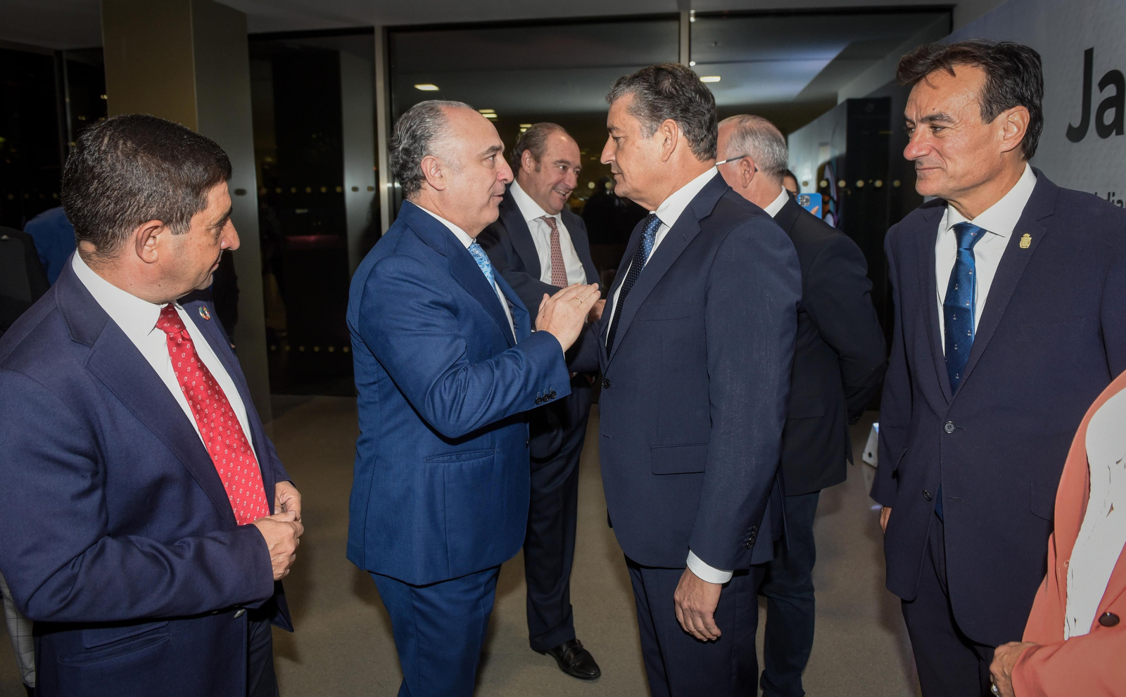 Acto de inauguración del nuevo periódico del Grupo Joly, Jaén hoy