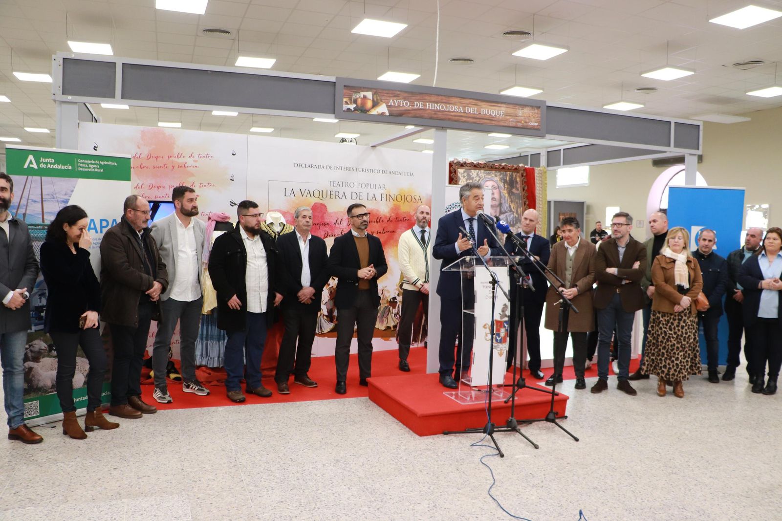 La primera jornada de la Feria del Queso de Los Pedroches, en imágenes