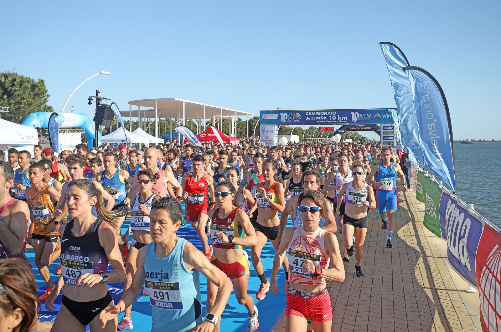 Imágenes de la 10K Puerta del Descubrimiento en Huelva
