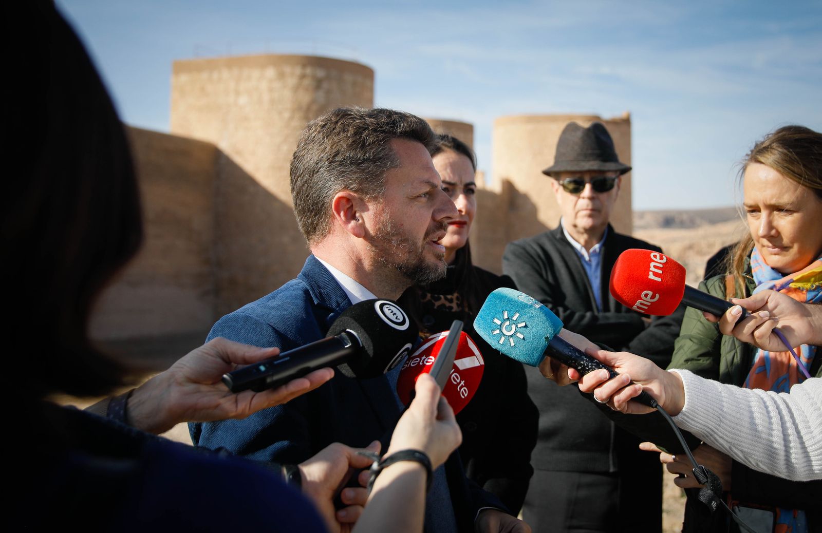 Las imágenes de la restauración de la Muralla de San Cristóbal