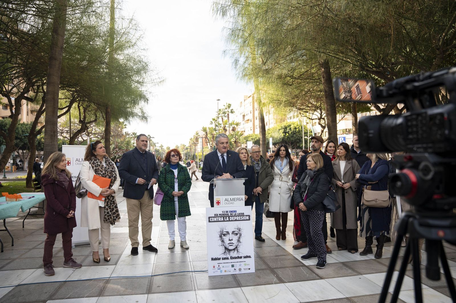 Las imágenes del acto por el Día Mundial Contra la Depresión