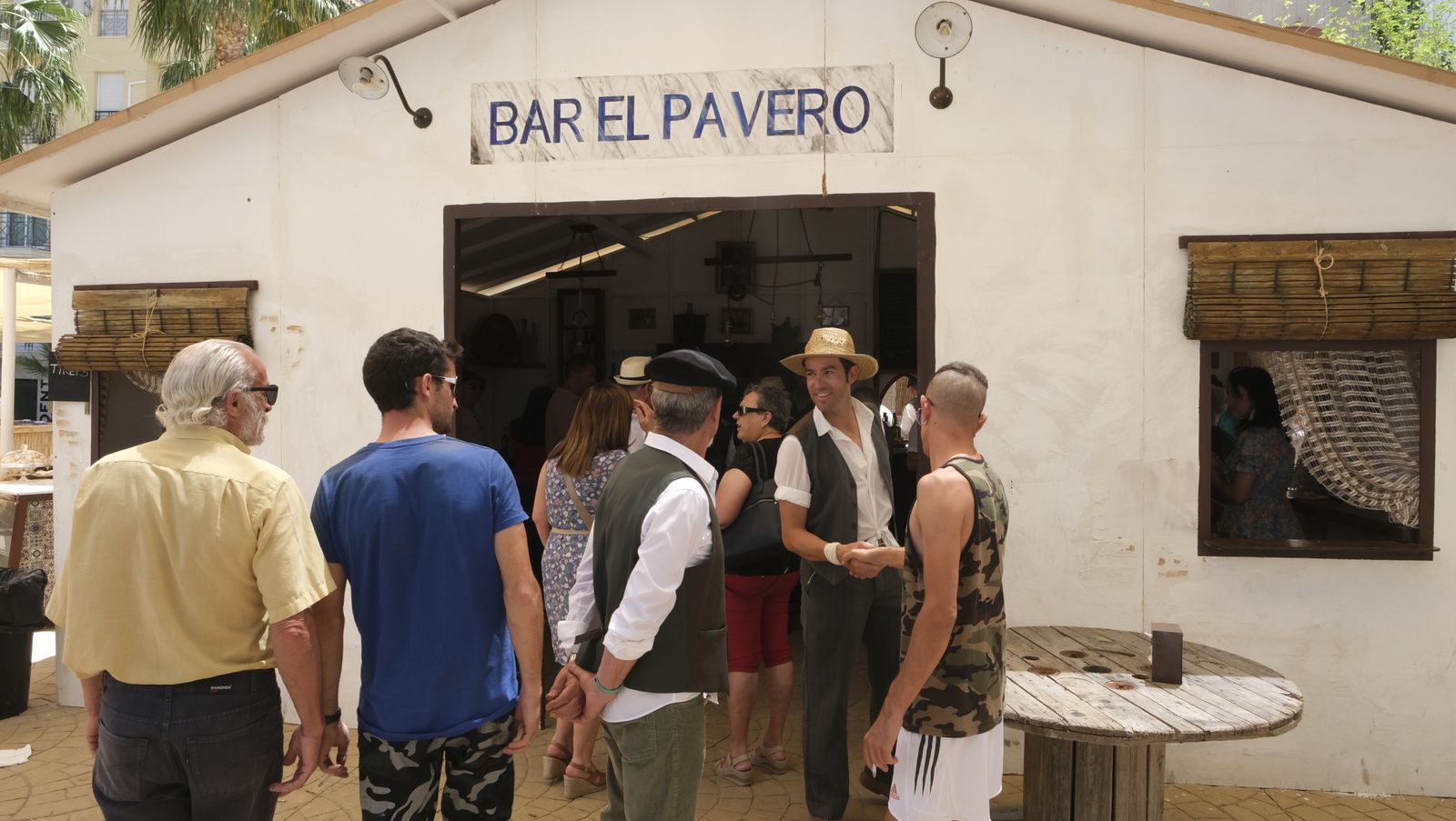 Imágenes de la recreación histórica Canteros y Caciques de Macael