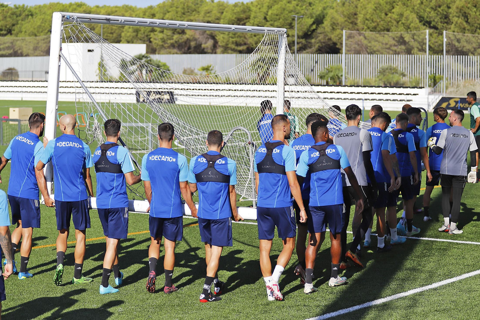 Imágenes del entrenamiento del Recreativo de Huelva