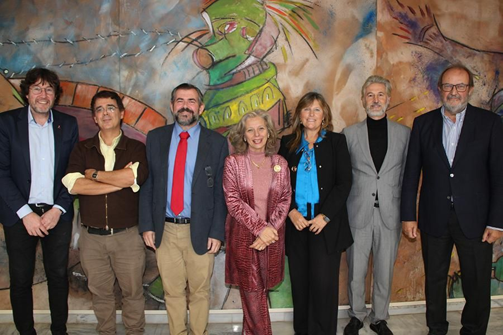 Participantes en la jornada sobre el Espacio en la Escuela de Ingeniería de la US.