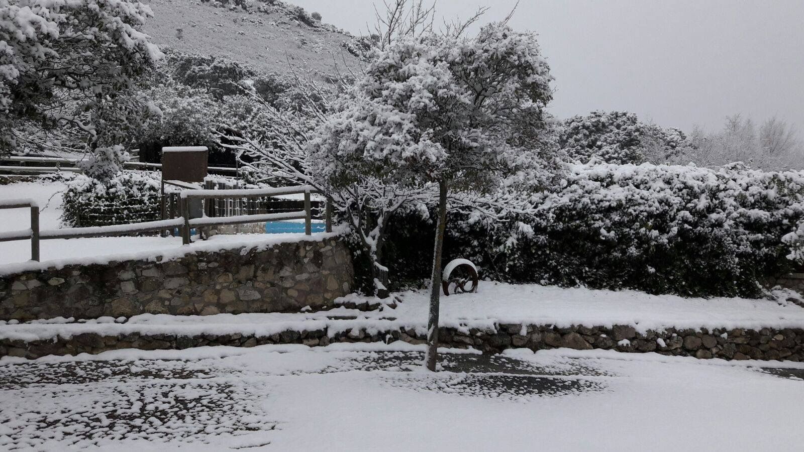 Cámping El Peñón, en Algámitas. / Amanda Cabello
