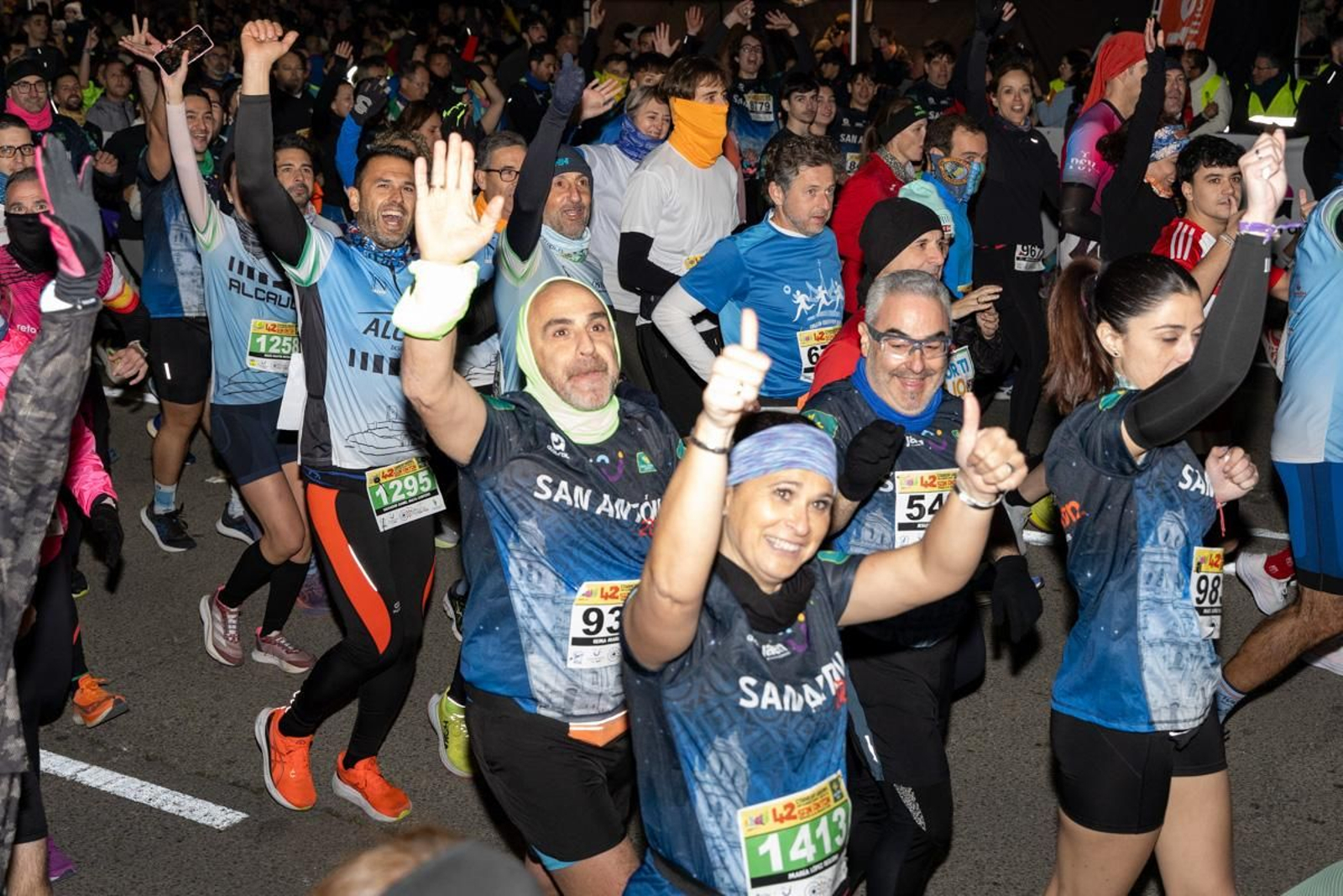 En imágenes: encuéntrate en la salida de la Carrera de San Antón (1)
