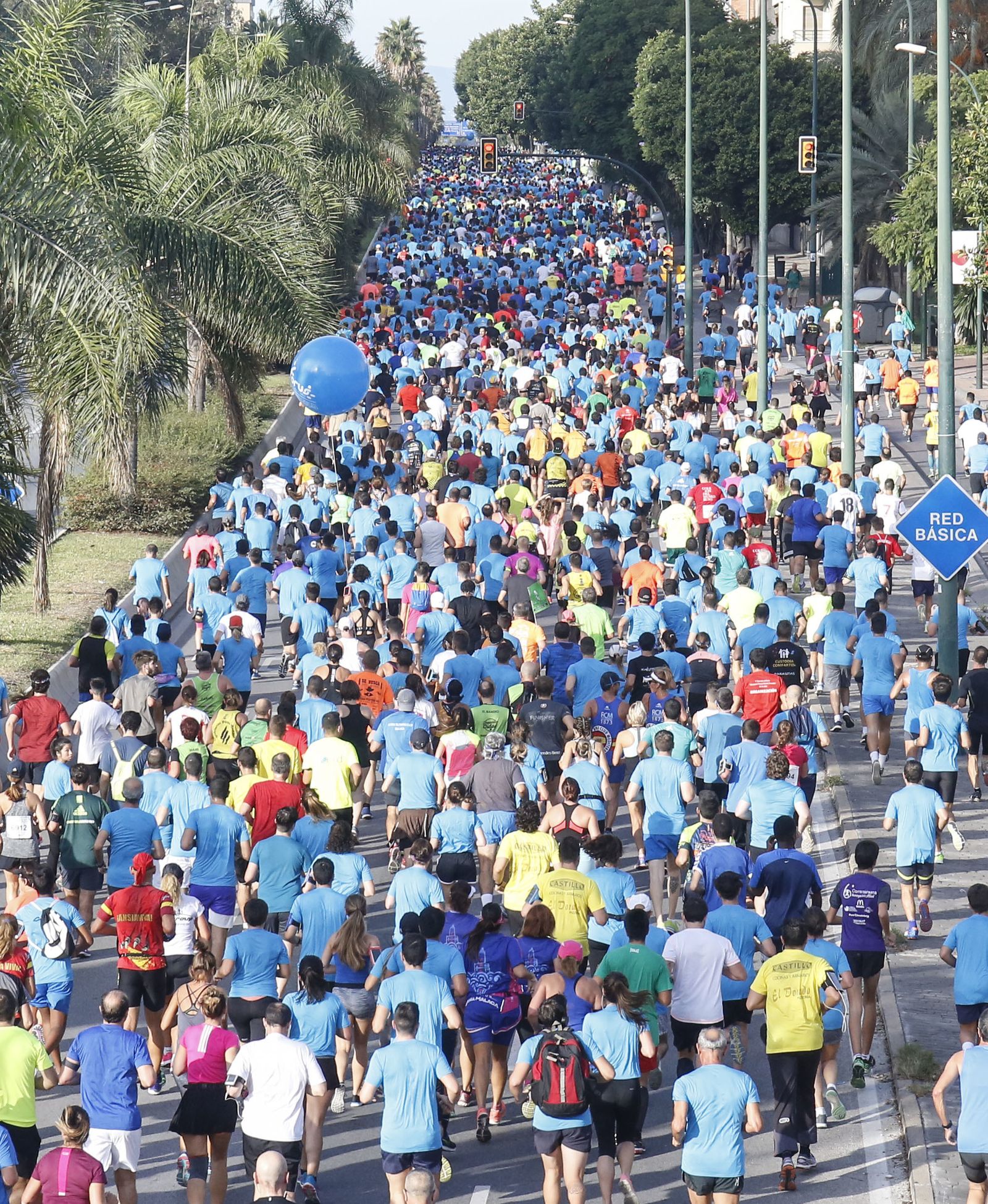 Imágenes de la Carrera Urbana Ciudad de Málaga