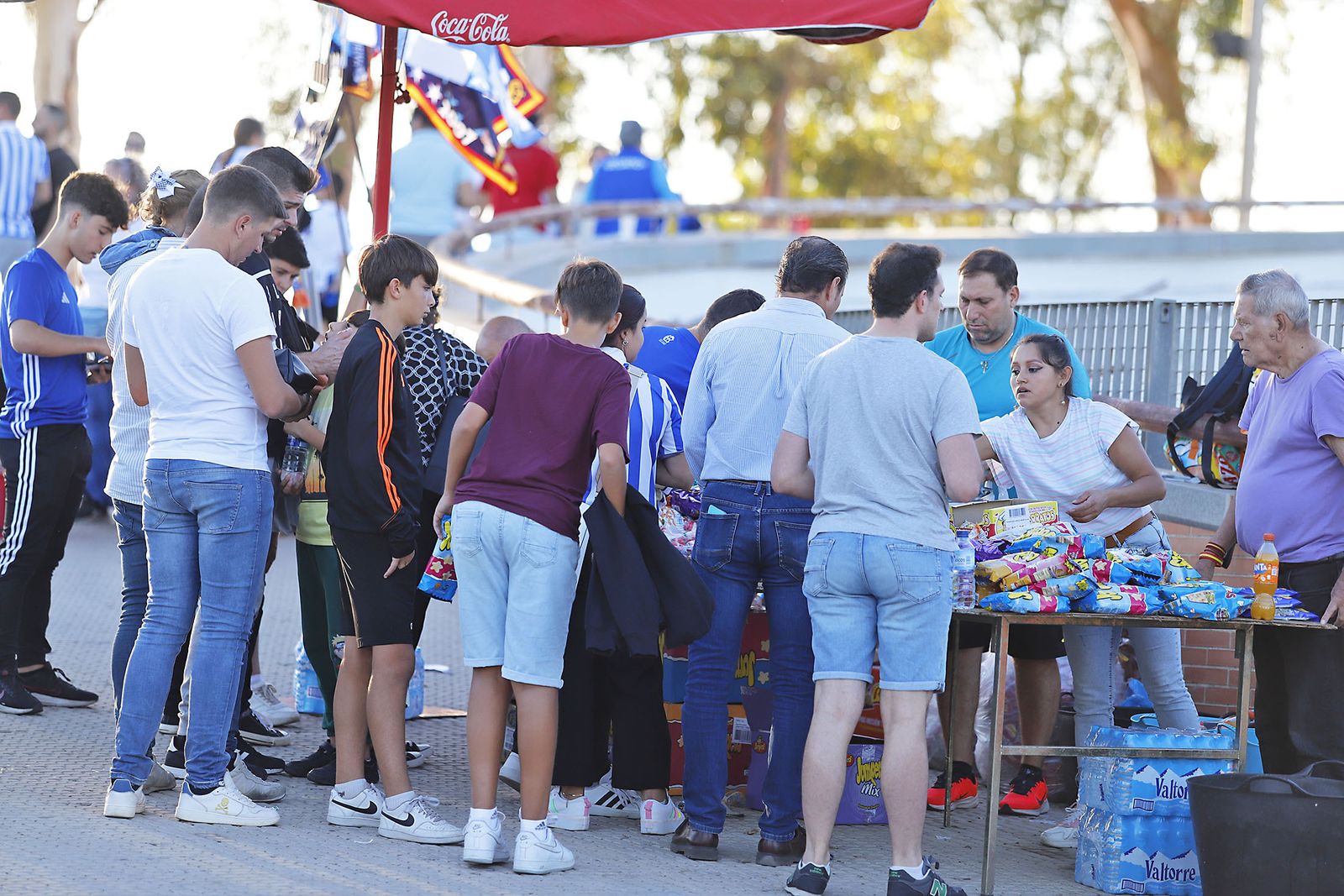 Imágenes del ambiente en el encuentro entre el Recreativo de Huelva y el CD Castellón