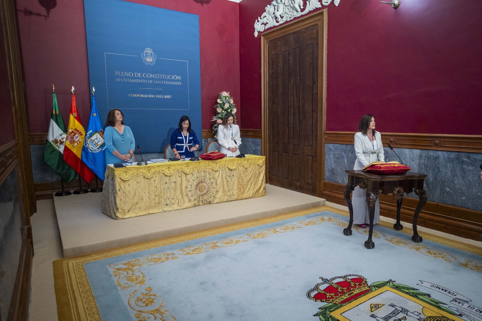 Las imágenes de la investidura de Patricia Cavada como alcaldesa de San Fernando