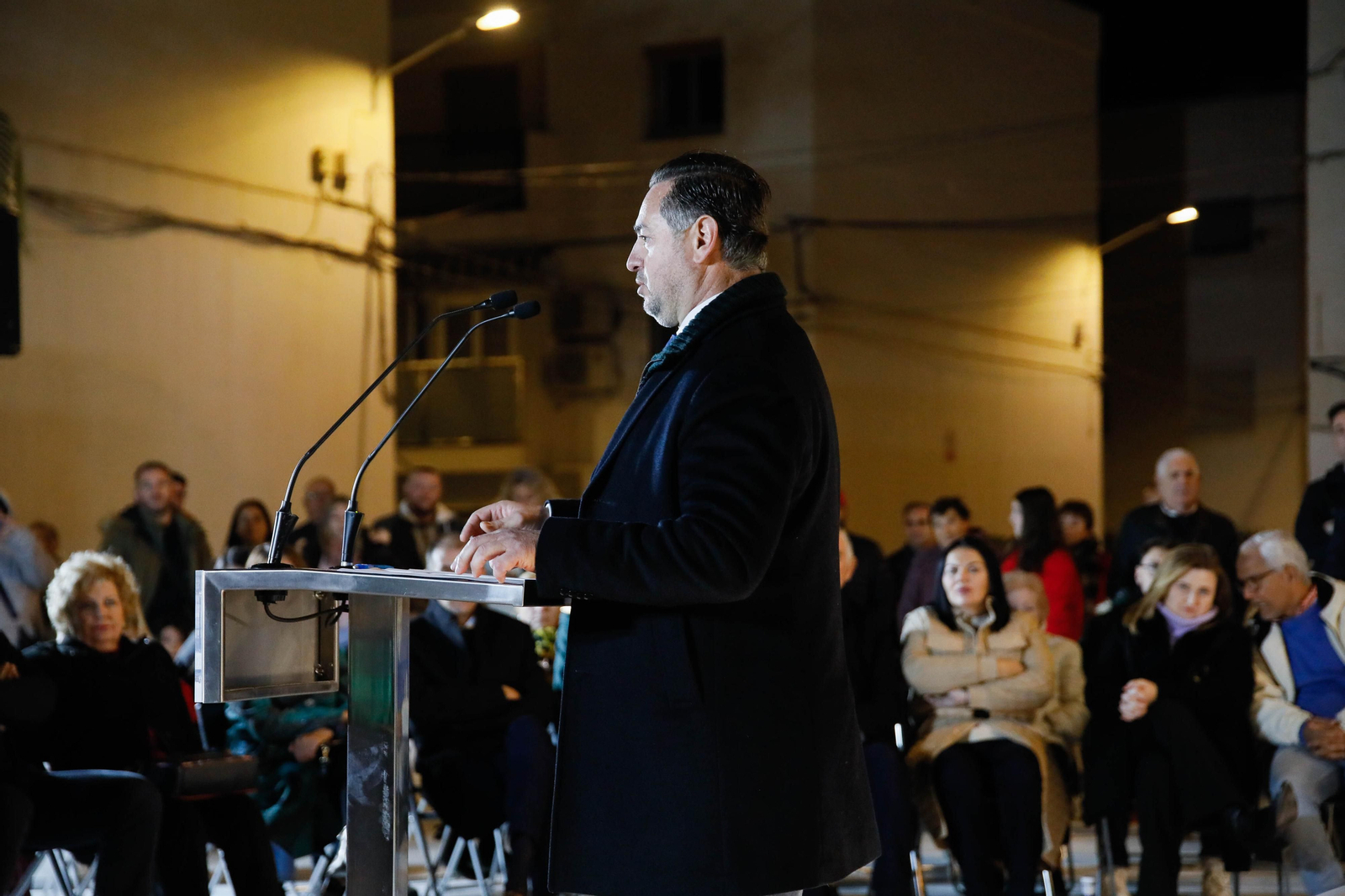 Imágenes de la inauguración de la plaza Almería en Macael