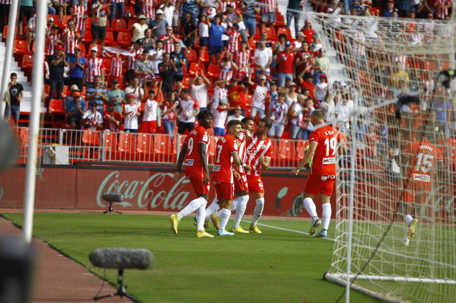 Fotogalería del partido U.D. Almería-R.C. Celta de Vigo